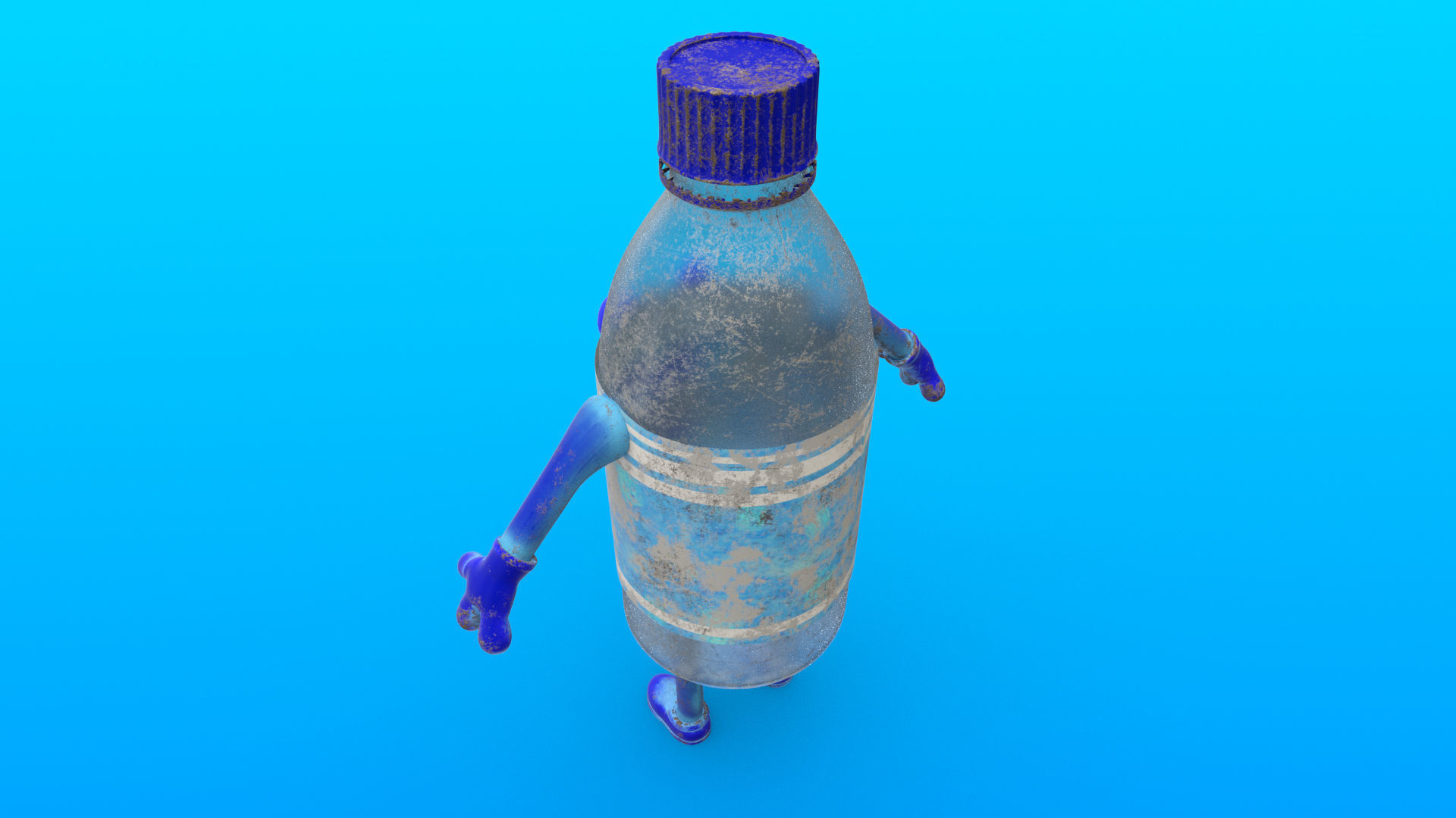 Cartoon Characters 3D model_4