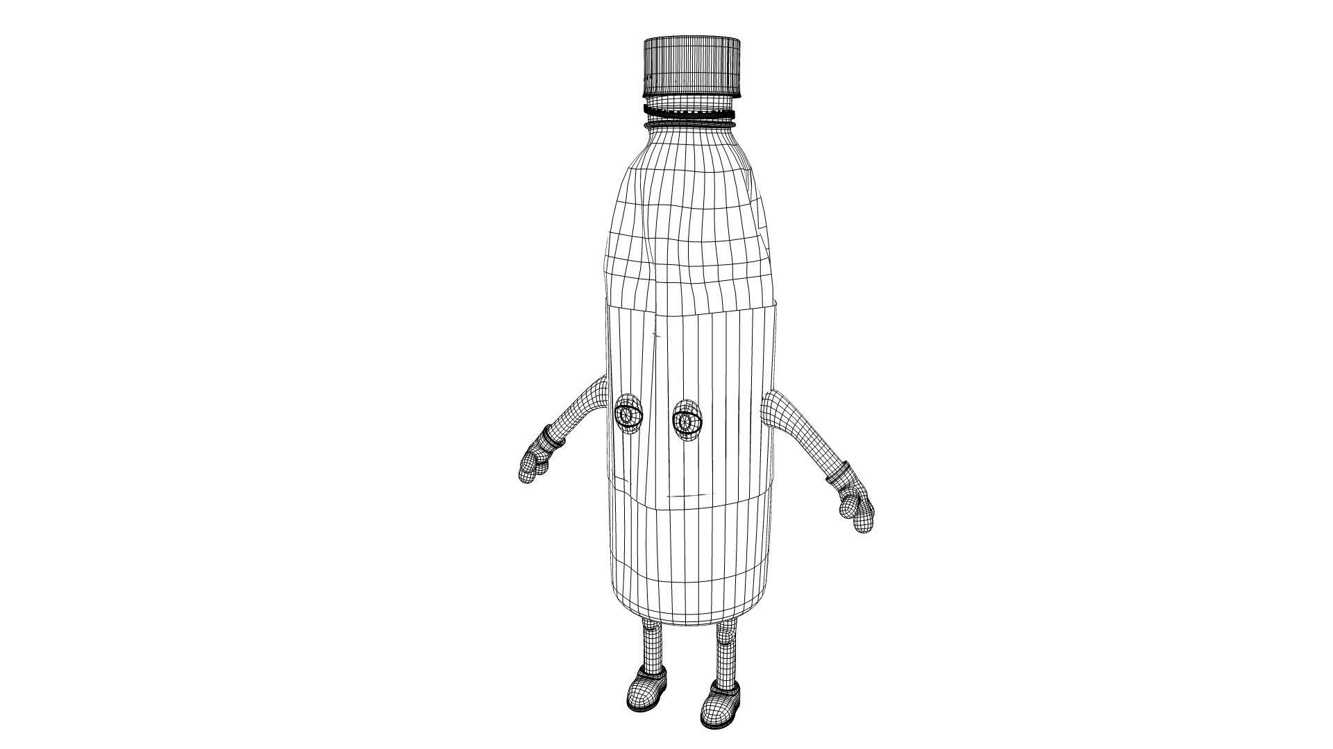 Cartoon Characters  3D model_14