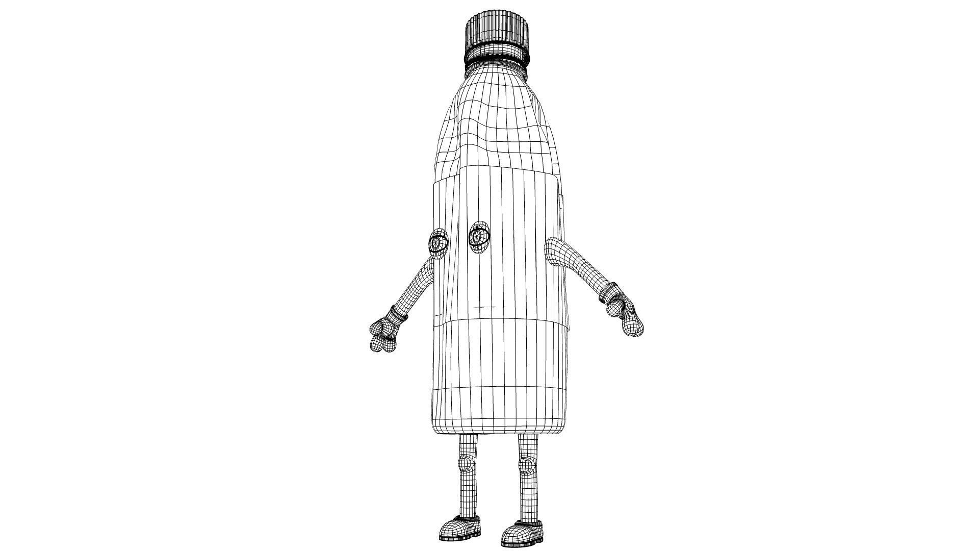 Cartoon Characters  3D model_10