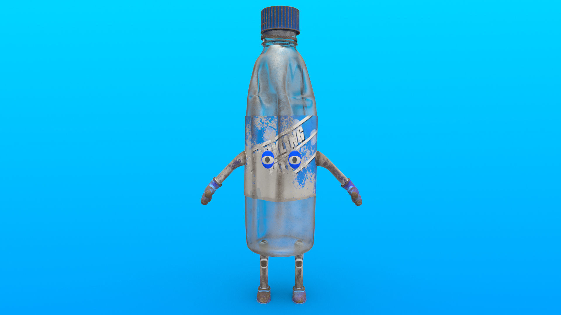 Cartoon Characters  3D model_6