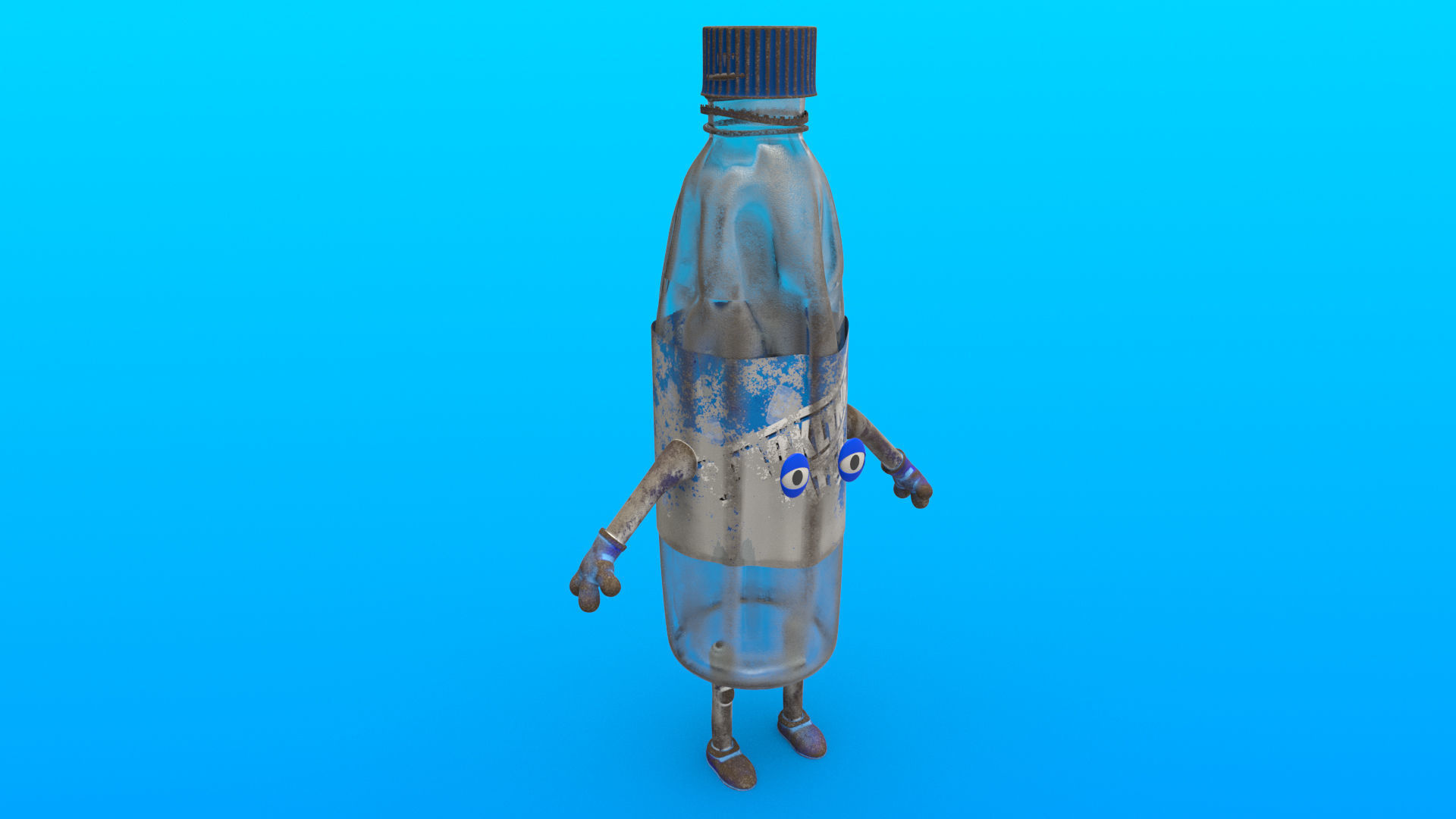 Cartoon Characters  3D model_2