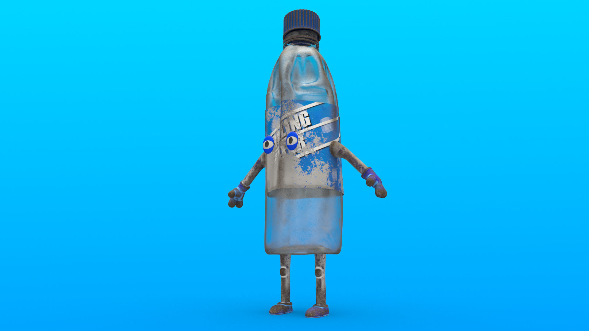 Cartoon Characters  3D model_3