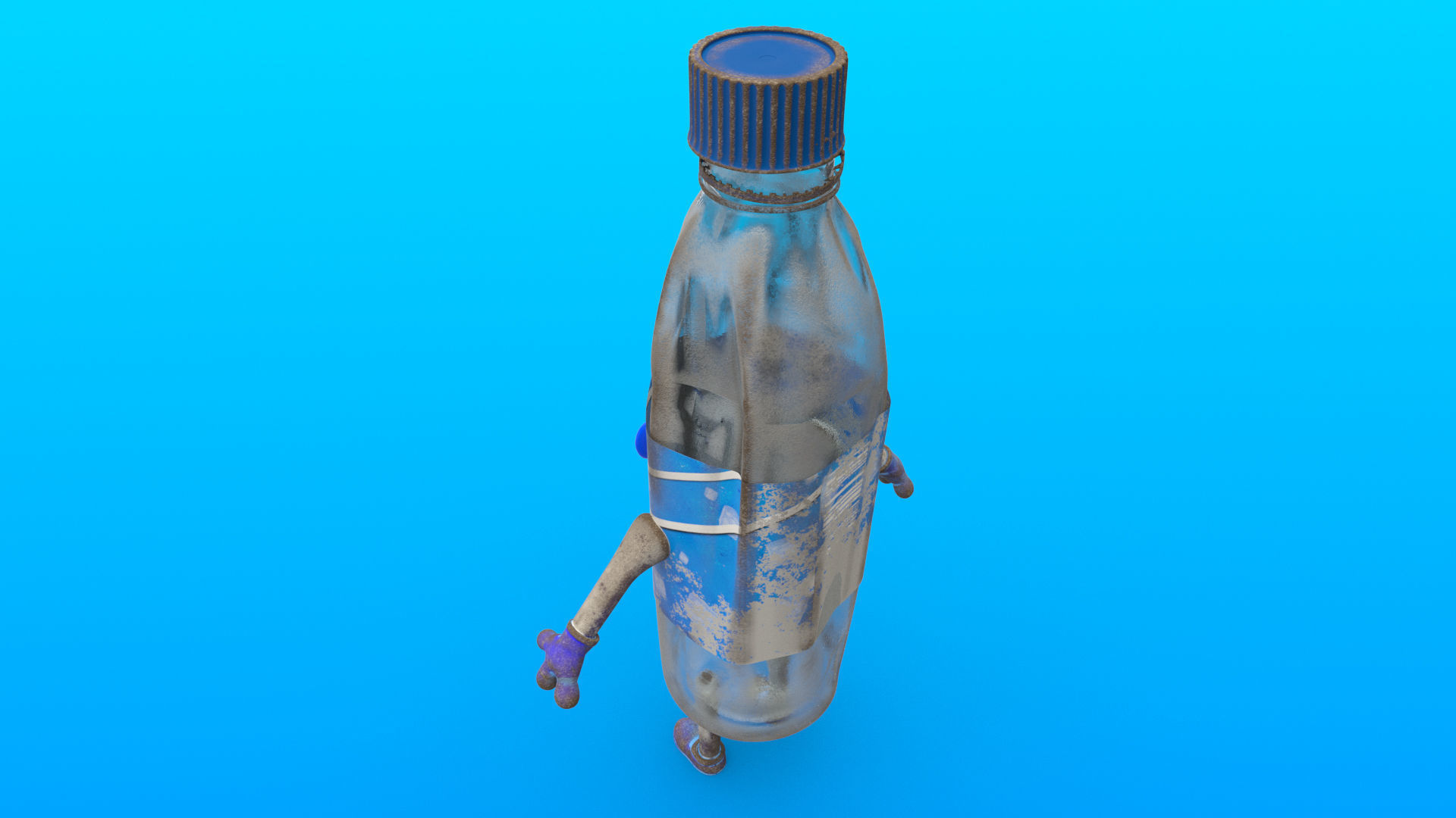 Cartoon Characters  3D model_5