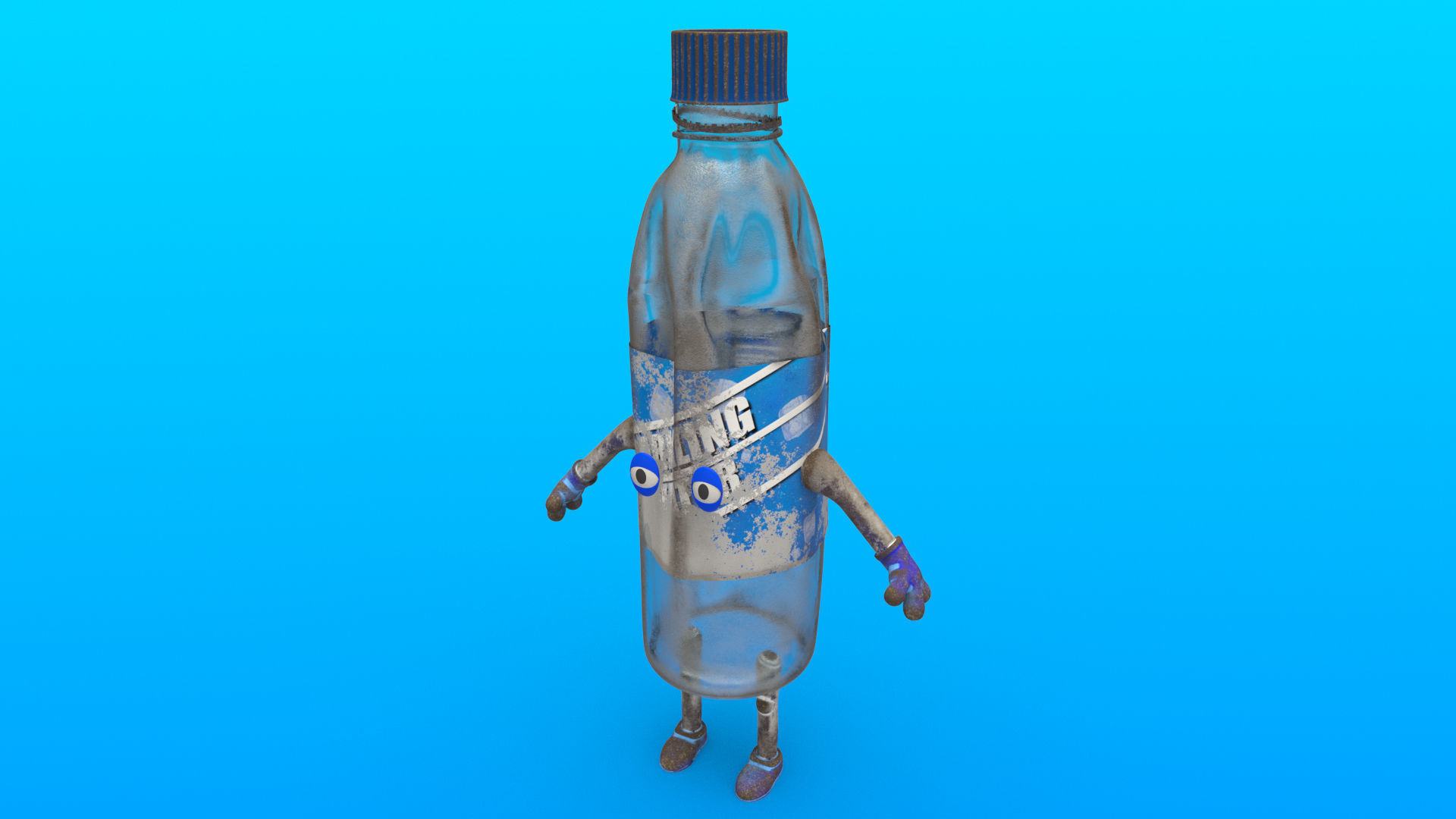 Cartoon Characters  3D model_7