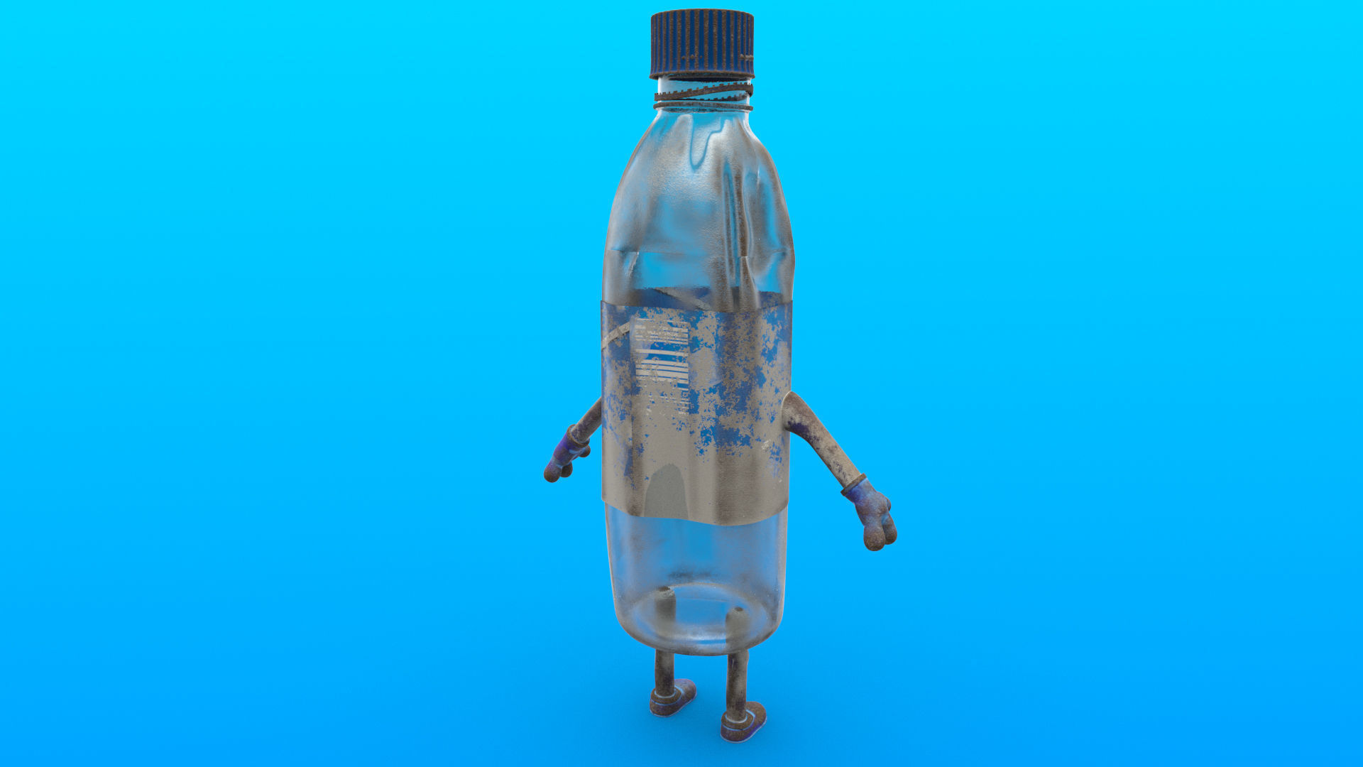 Cartoon Characters  3D model_4