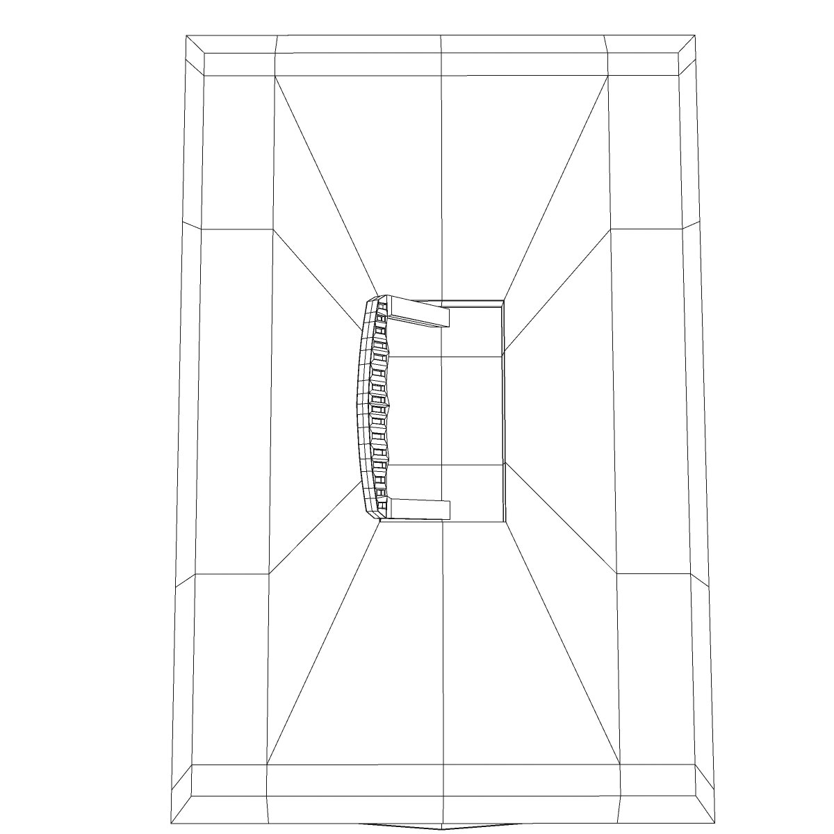 Toilet cat 3D model_8