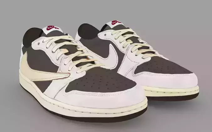 Travis Scott x Air Jordan 1 Low Reverse Mocha 