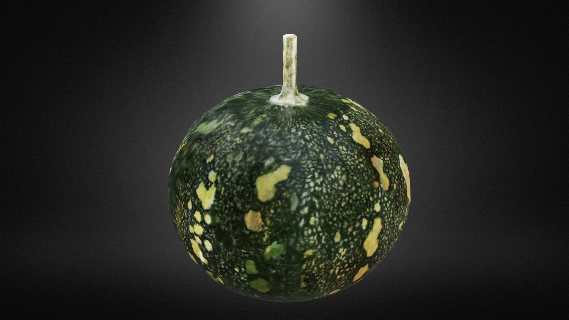 Squash Low-poly 3D model_1