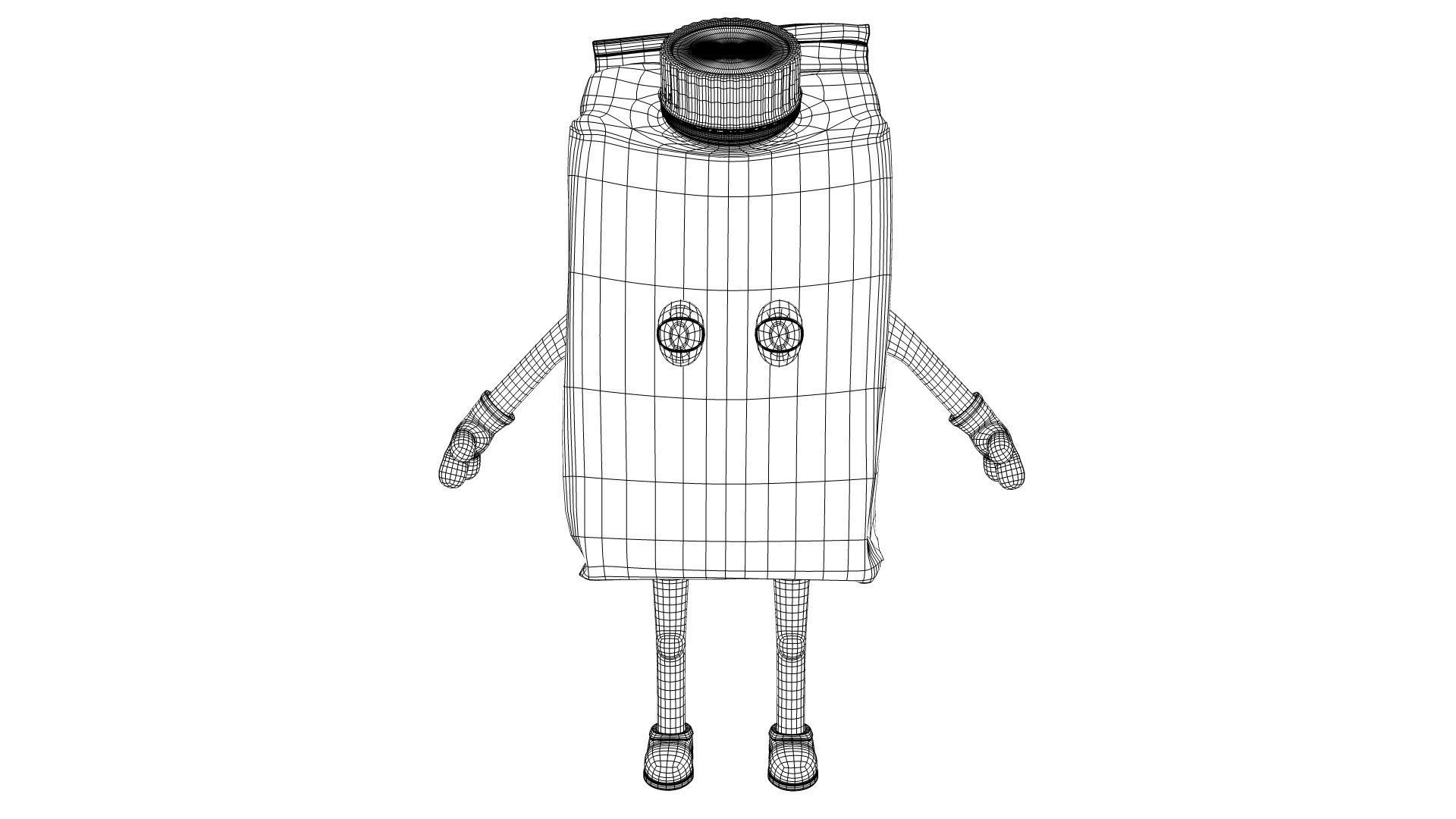 Cartoon Characters 3D model_13