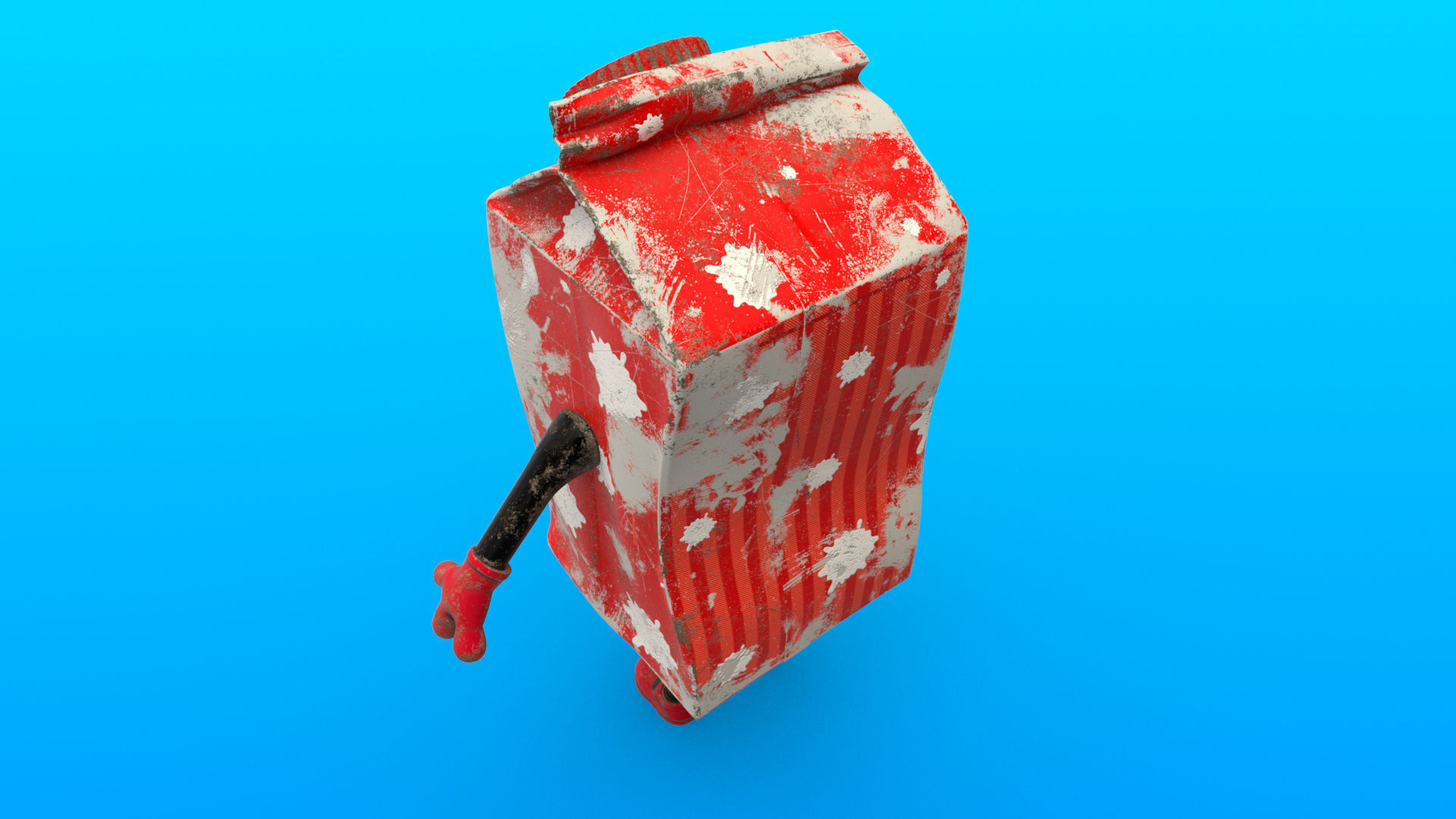 Cartoon Characters 3D model_5