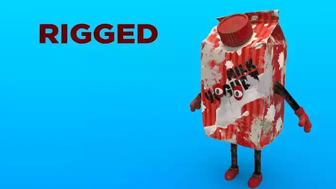 Cartoon Characters 3D model