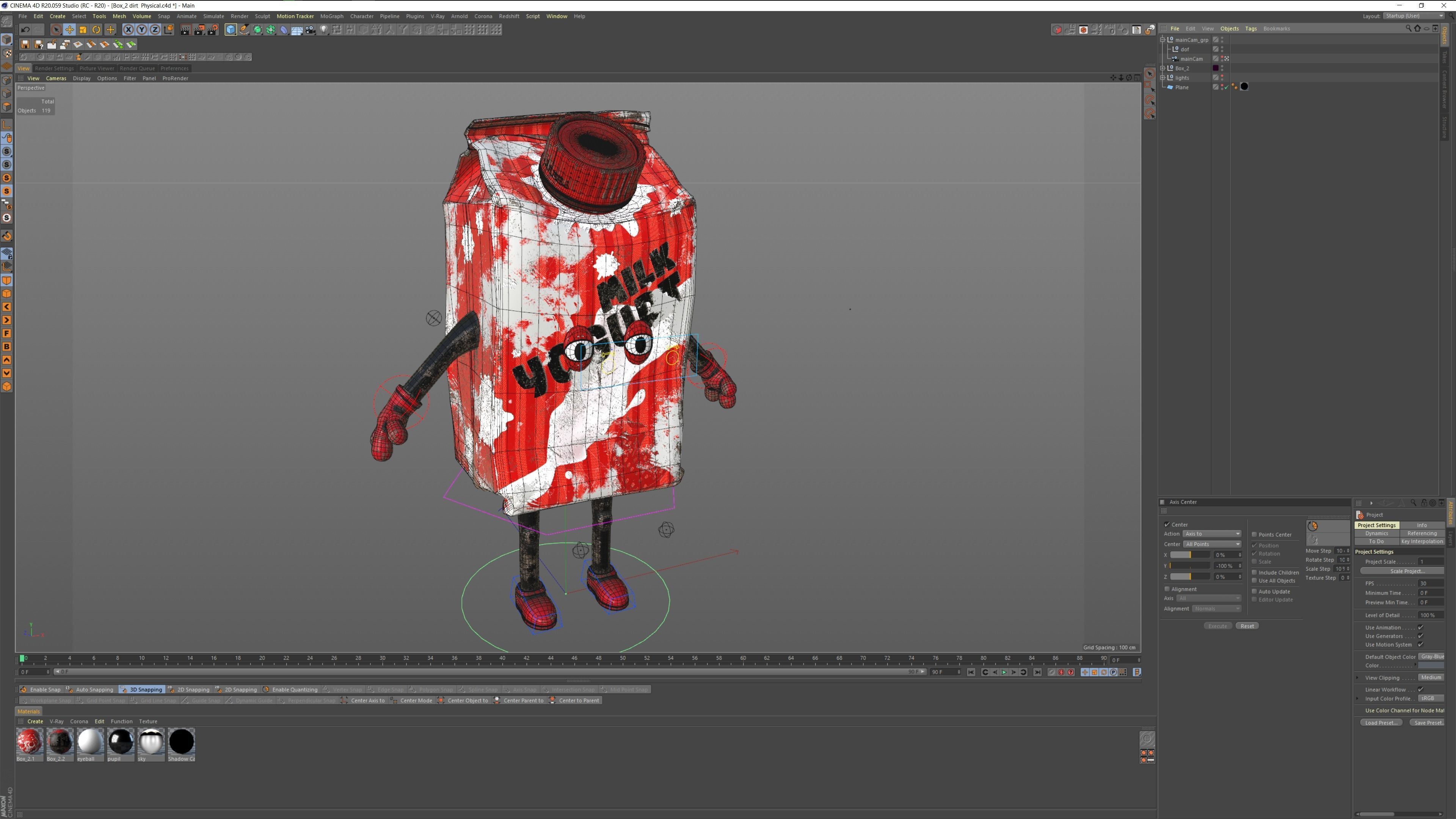 Cartoon Characters 3D model_8