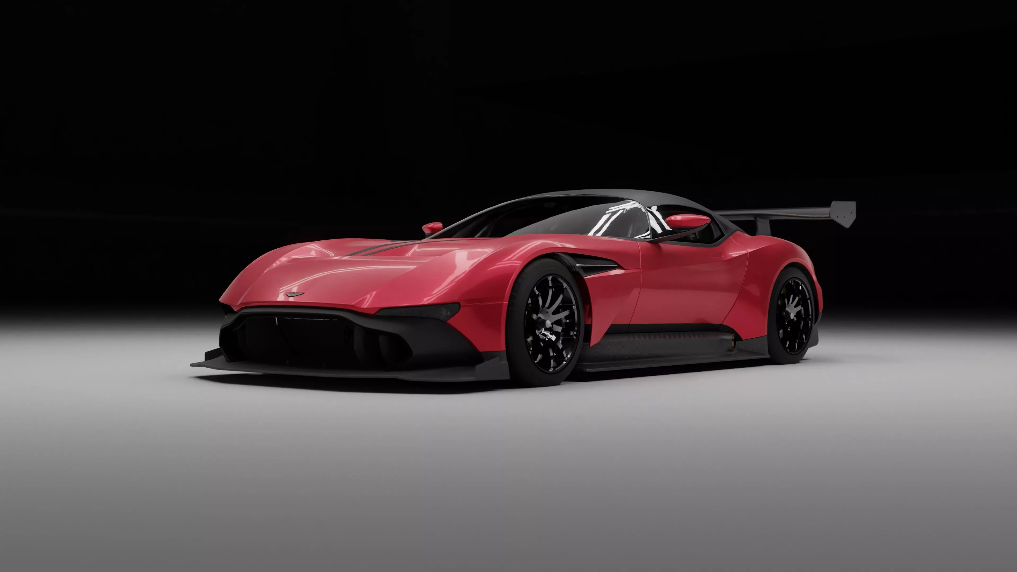 aston martin vulcan car 3D model