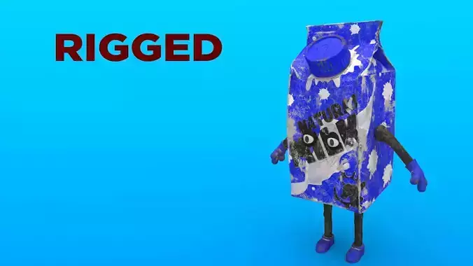 Cartoon Characters 3D model
