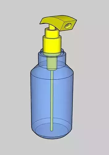 Hand wash bottle