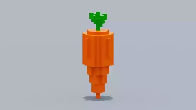 Voxel Carrot
