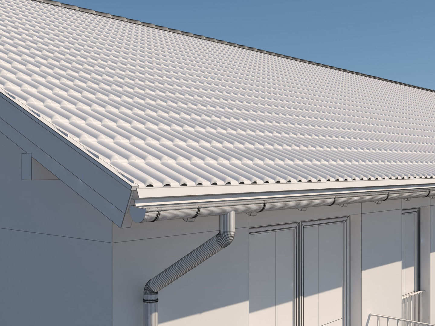 Apartment Building 002 3D model_19