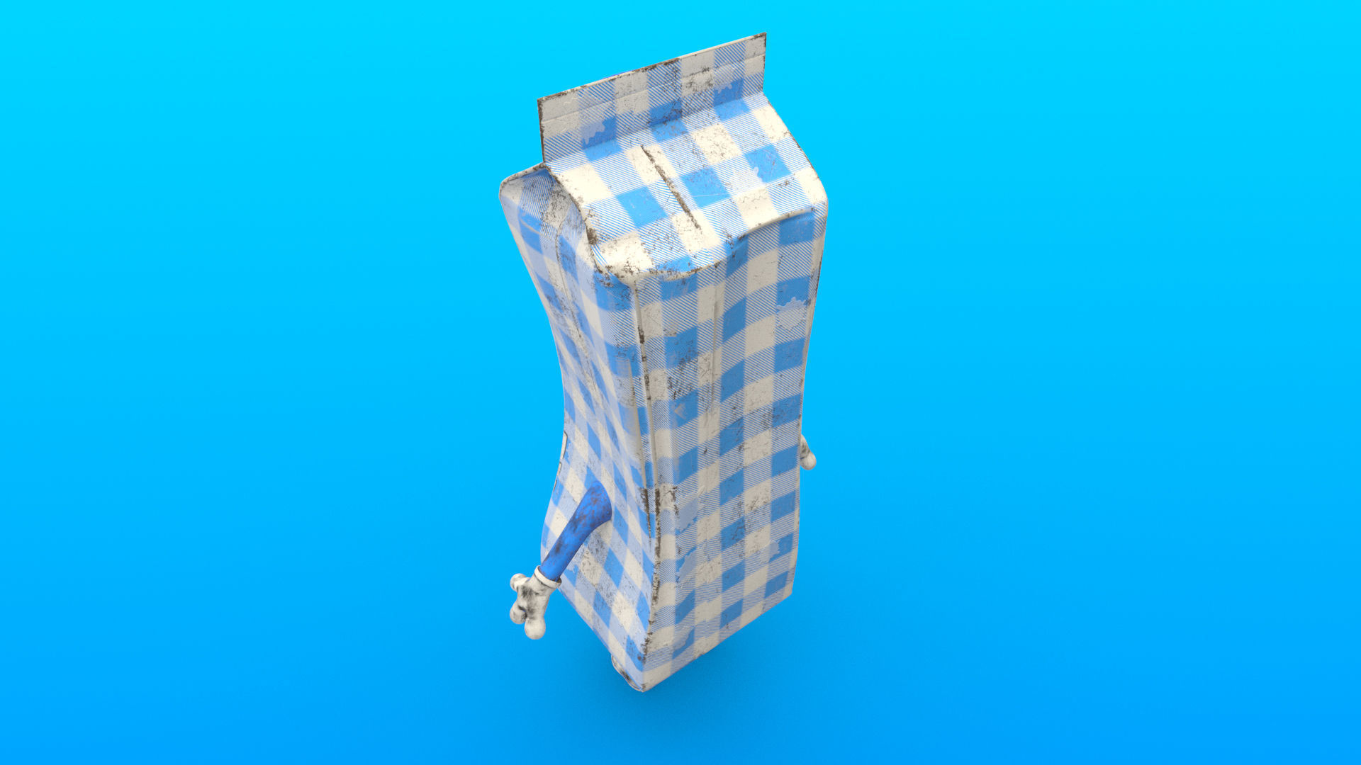 Cartoon Characters 3D model_5