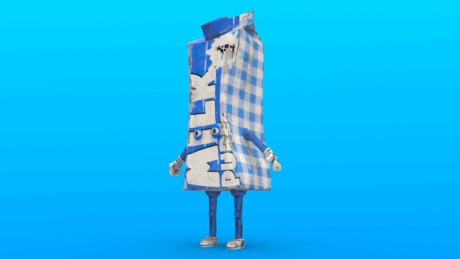 Cartoon Characters 3D model_3