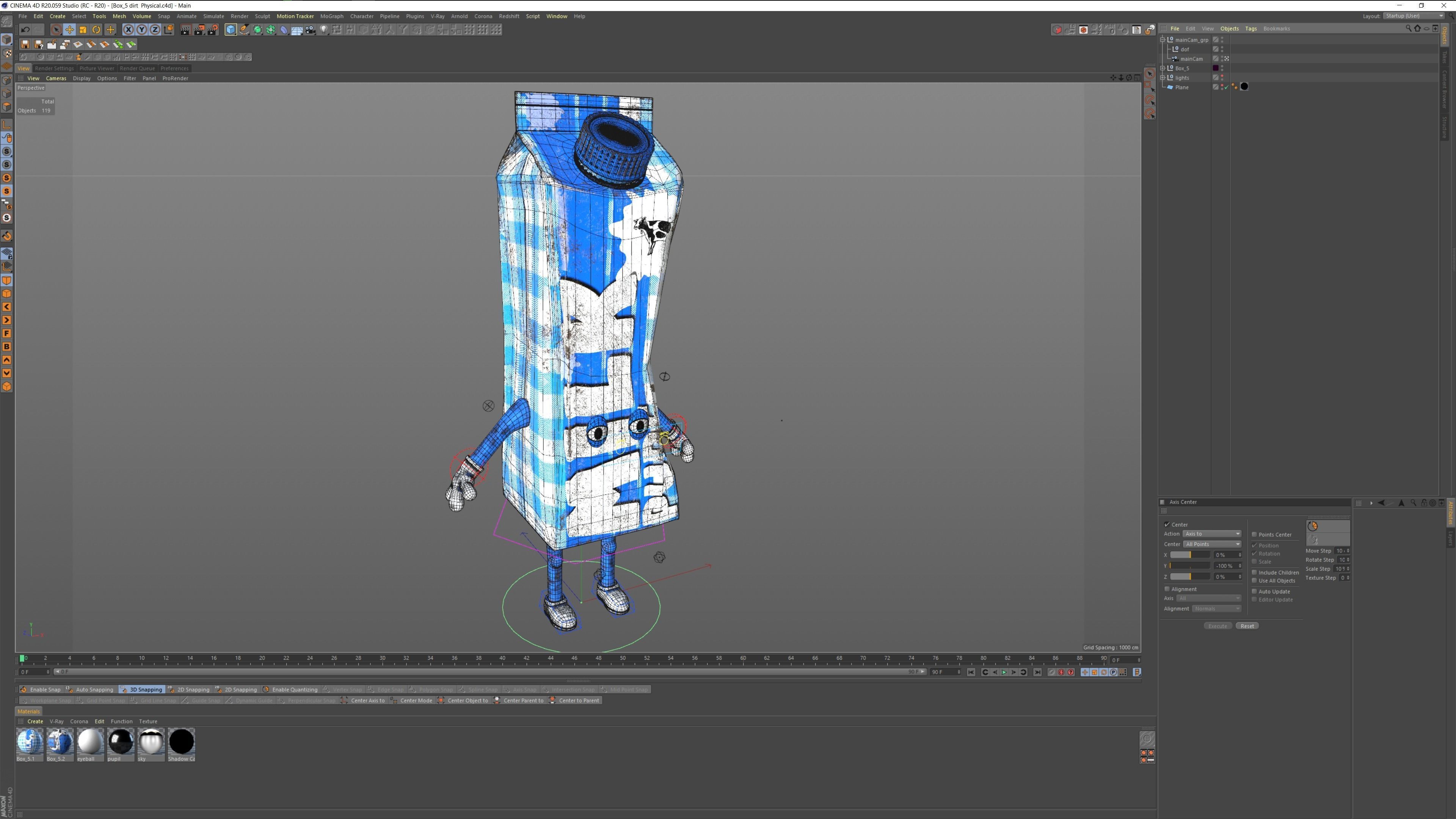 Cartoon Characters 3D model_8