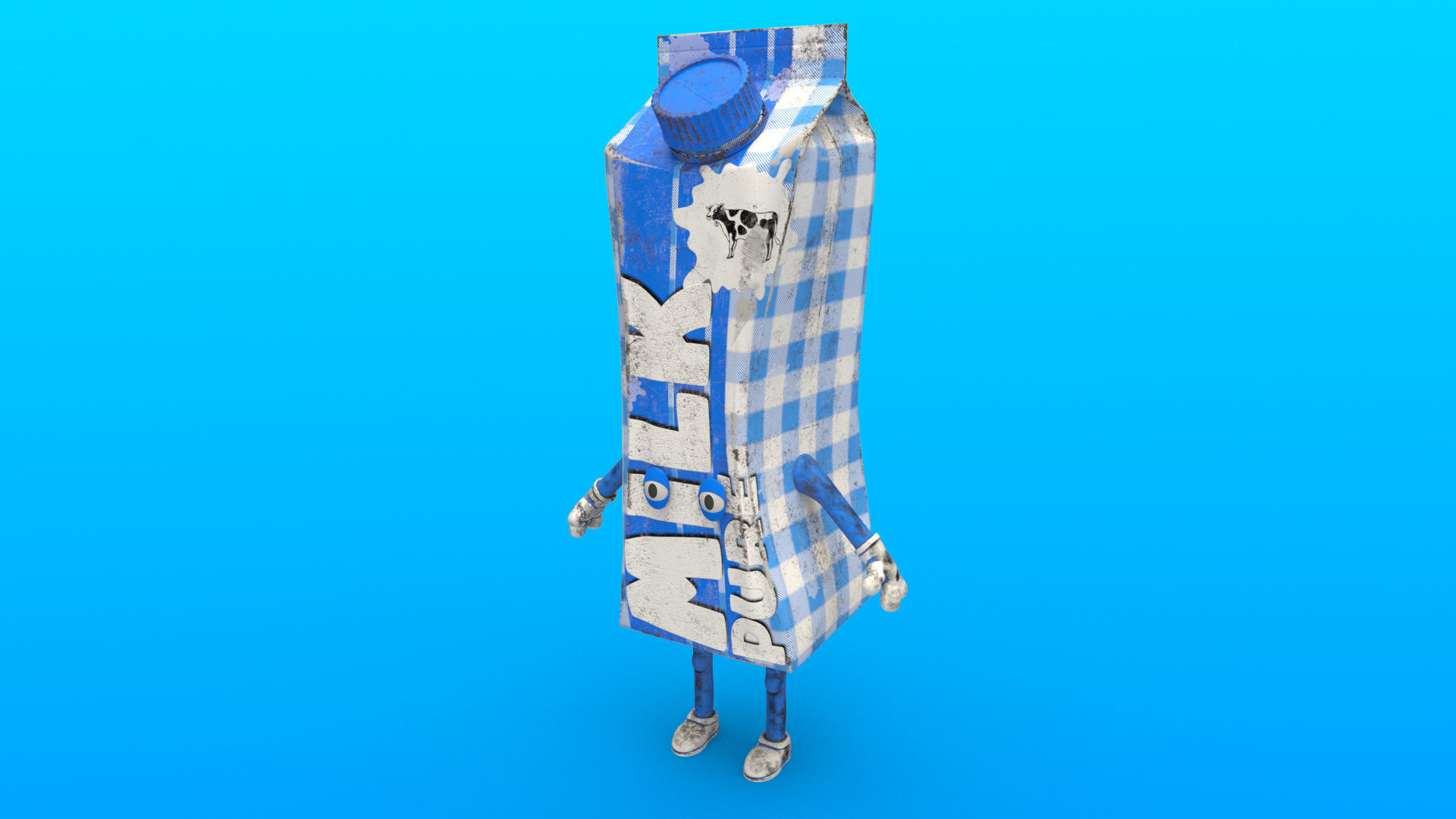 Cartoon Characters 3D model_7