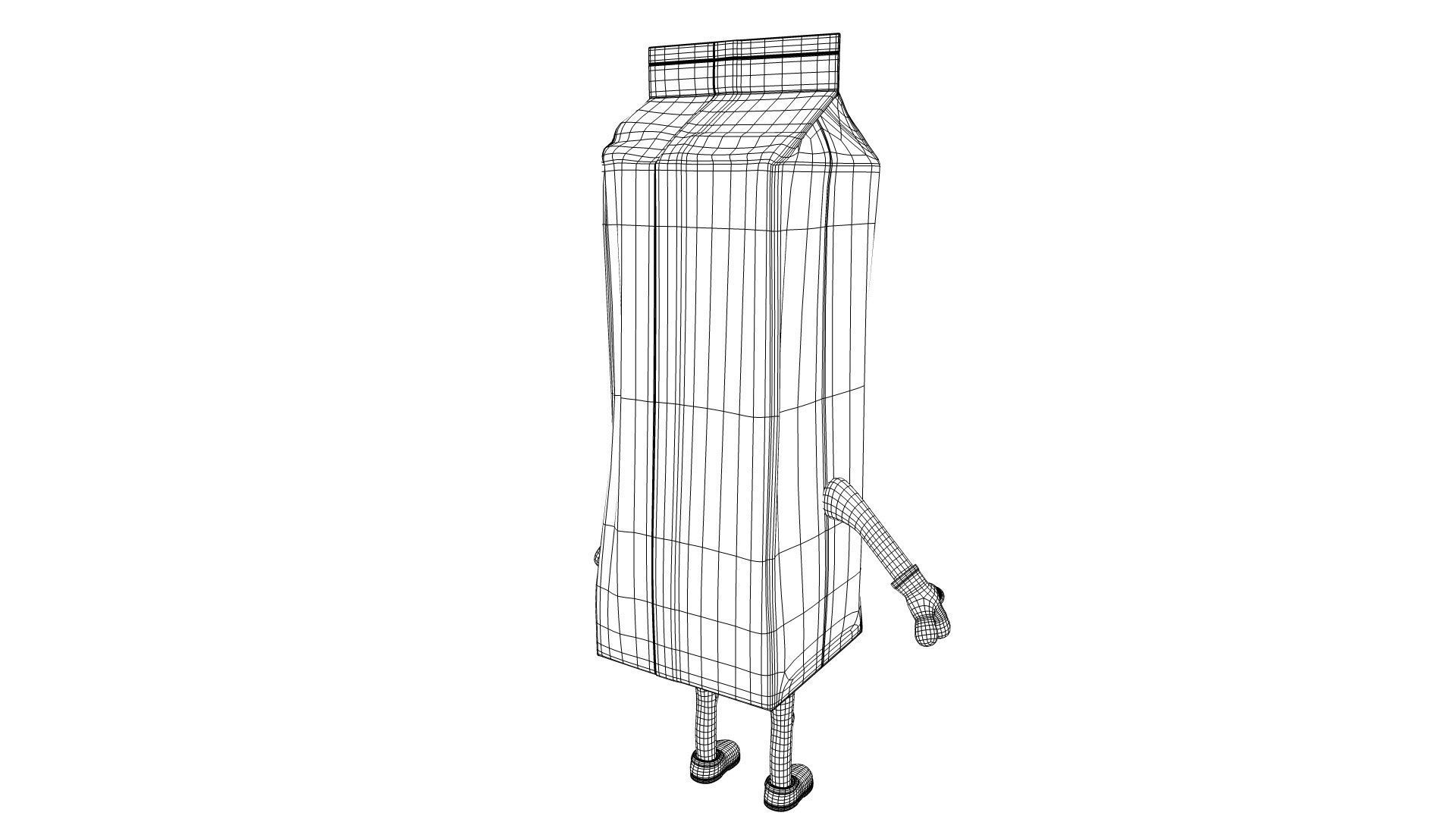 Cartoon Characters 3D model_11