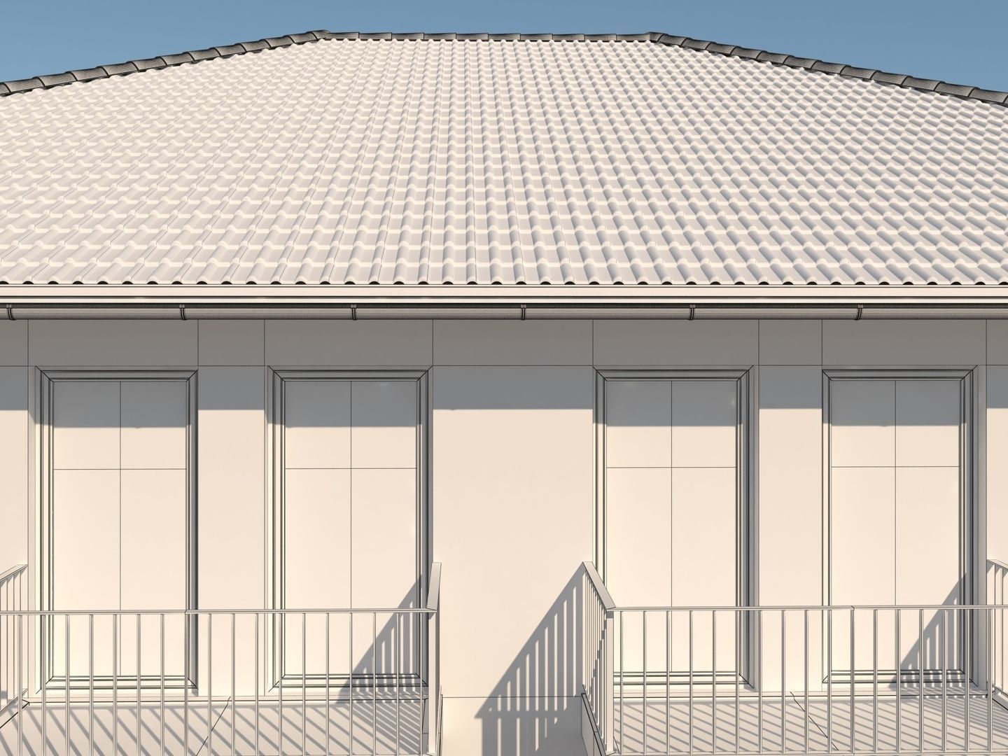 Apartment Building 001 3D model_21