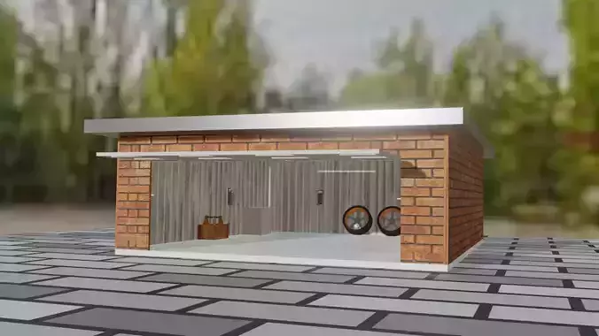 Garage Model motorcycle tire simulator