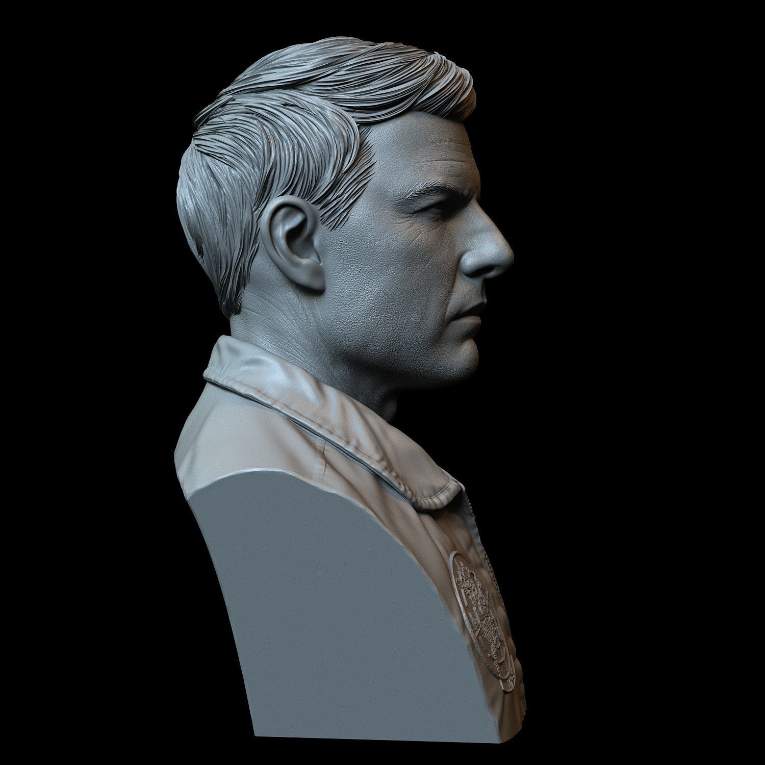Tom Cruise as Maverick 3D print model_5