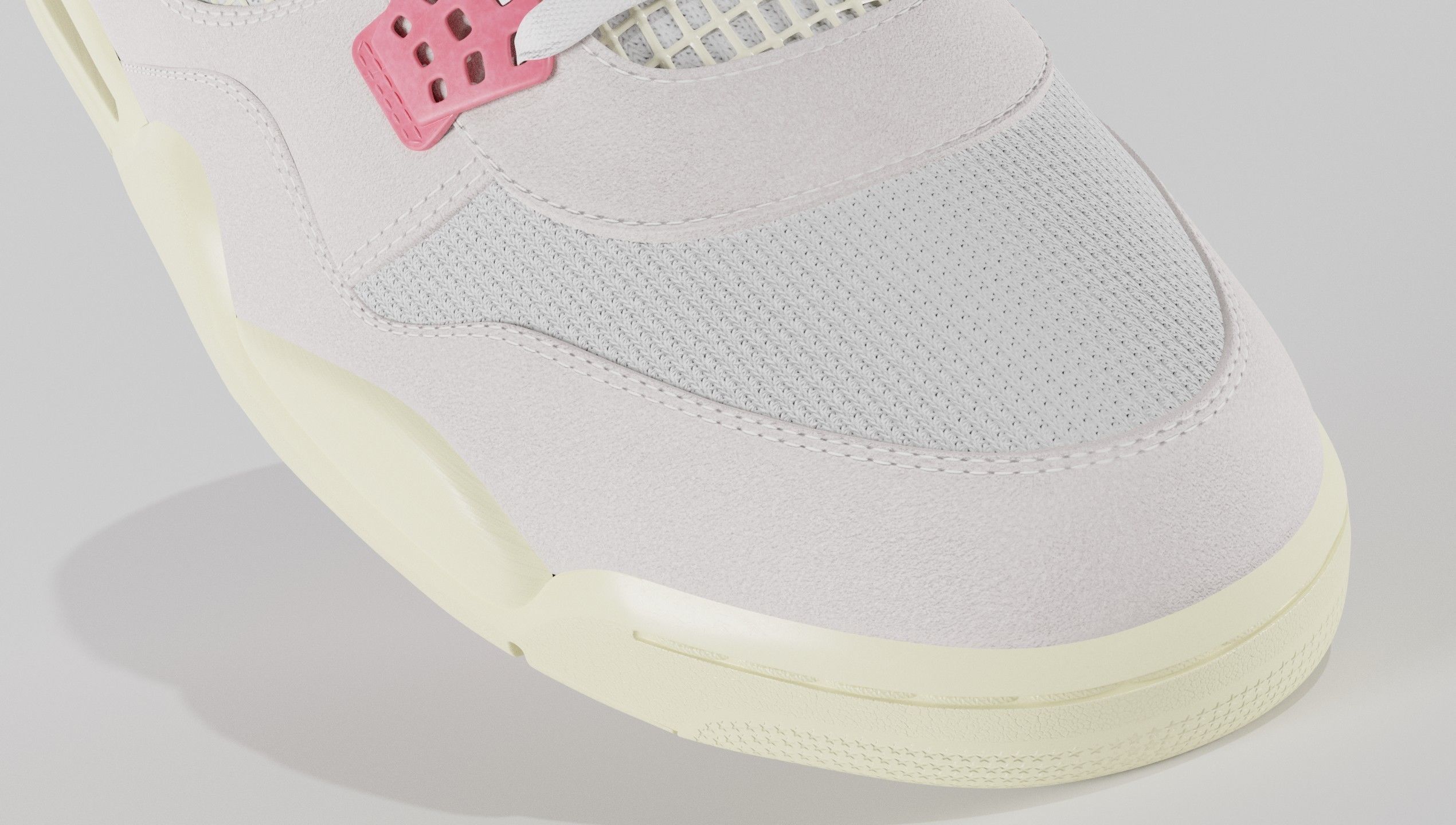 Jordan 4 Union LA Guava Ice  3D model_34