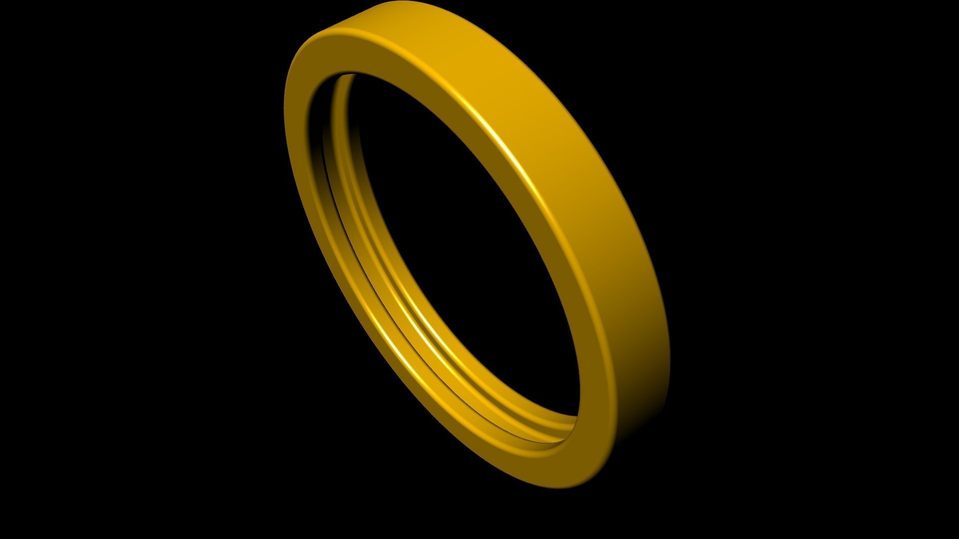 16 wedding band stl verified 3D print model_16