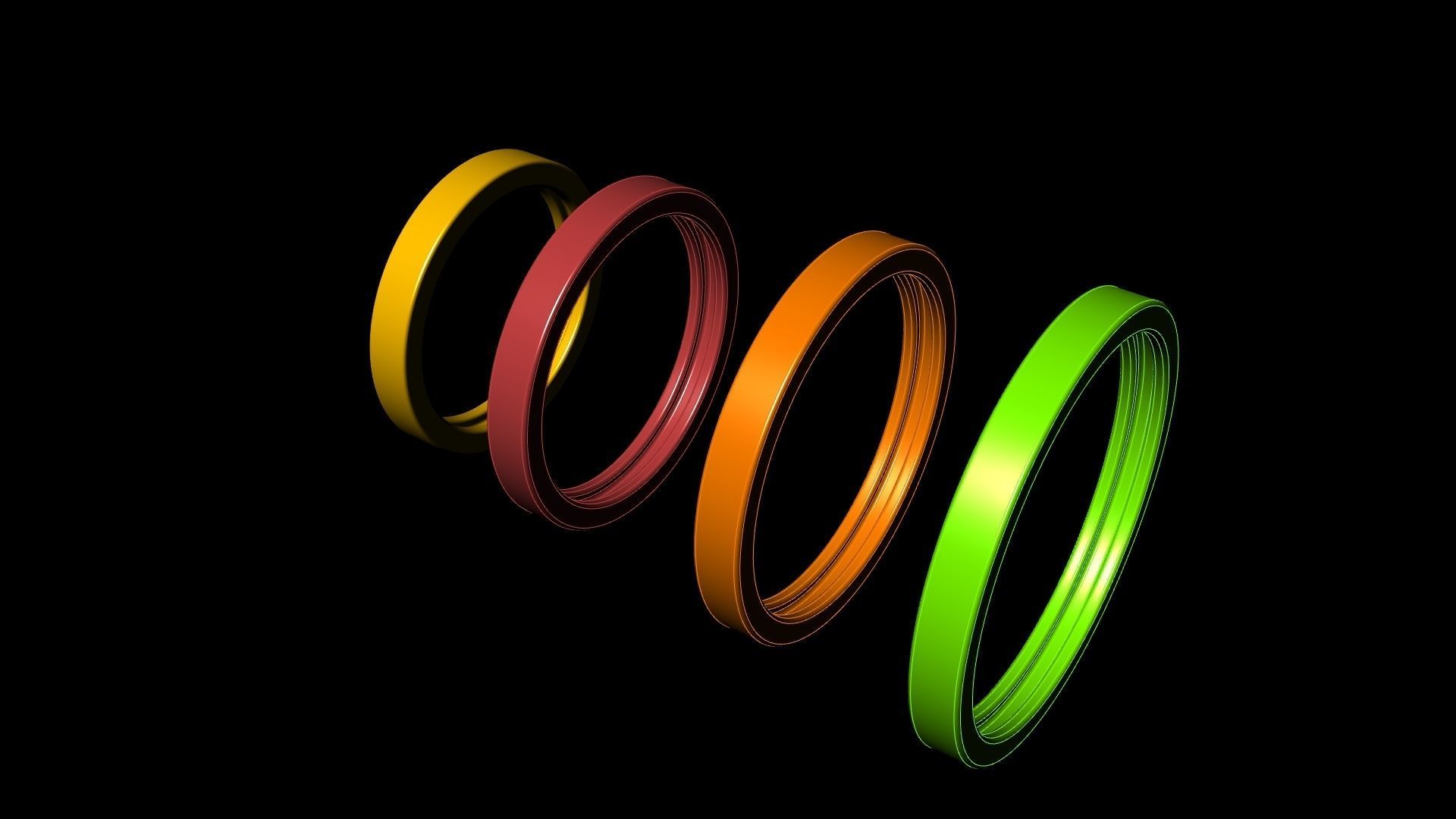 16 wedding band stl verified 3D print model_11