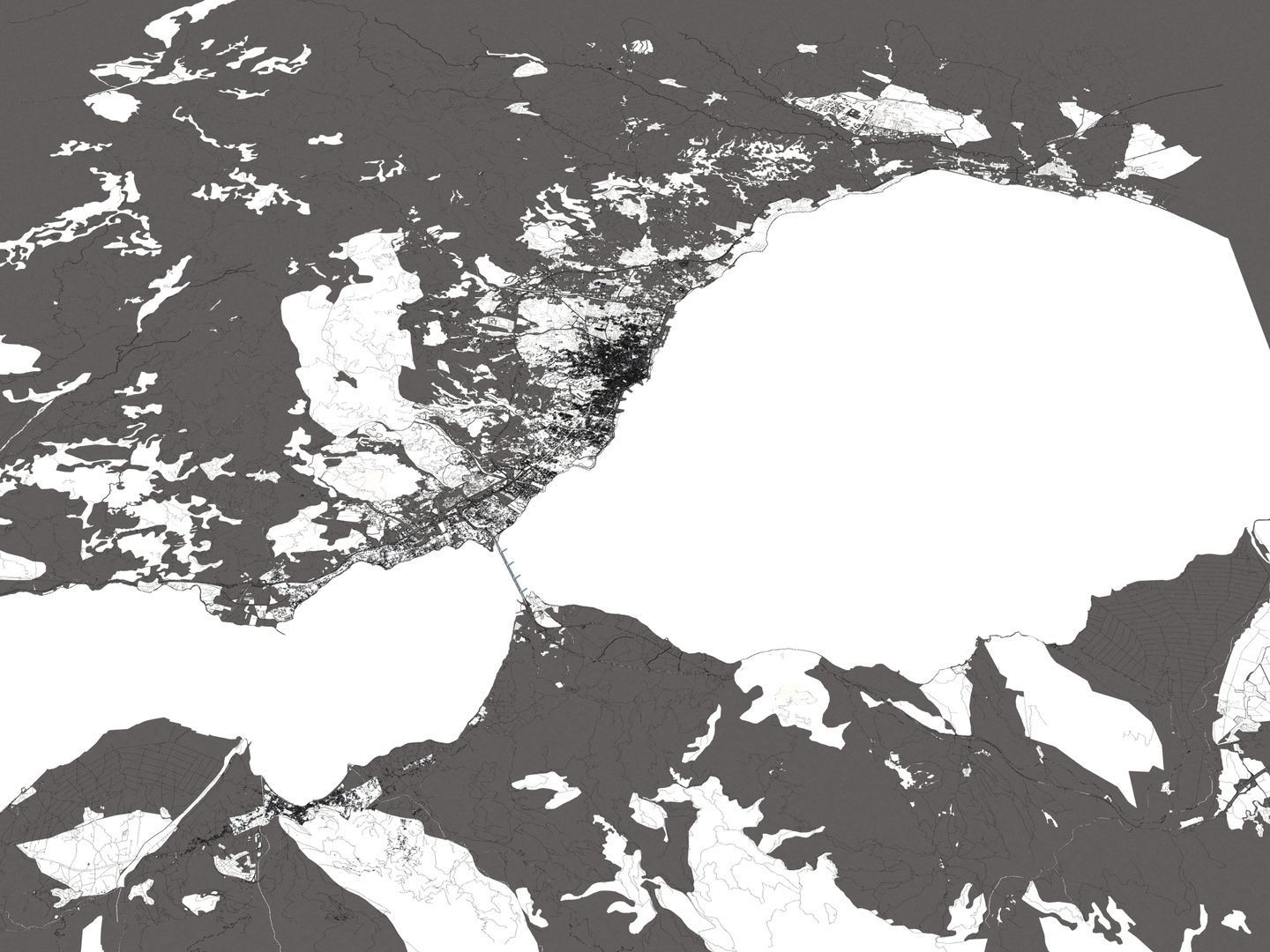 Patra Greece 50x50km 3D model_20