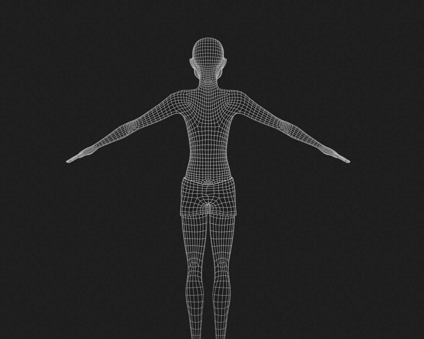 Cartoon man rigged Low-poly 3D model_13