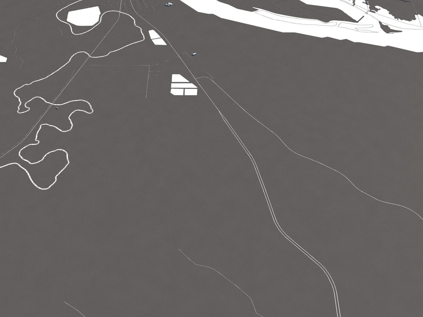 Pierre South Dakota USA 50x50km 3D model_25