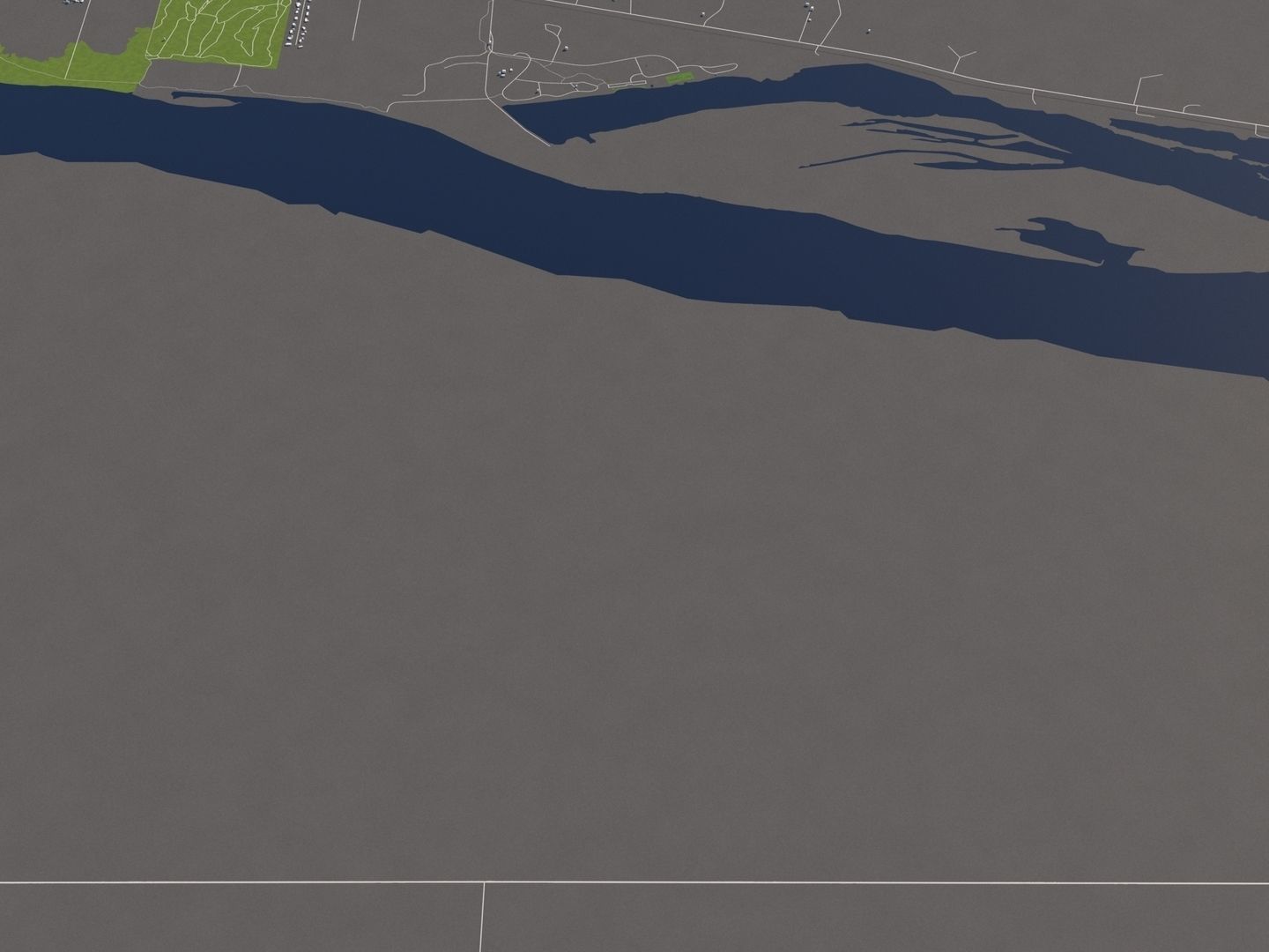 Pierre South Dakota USA 50x50km 3D model_13