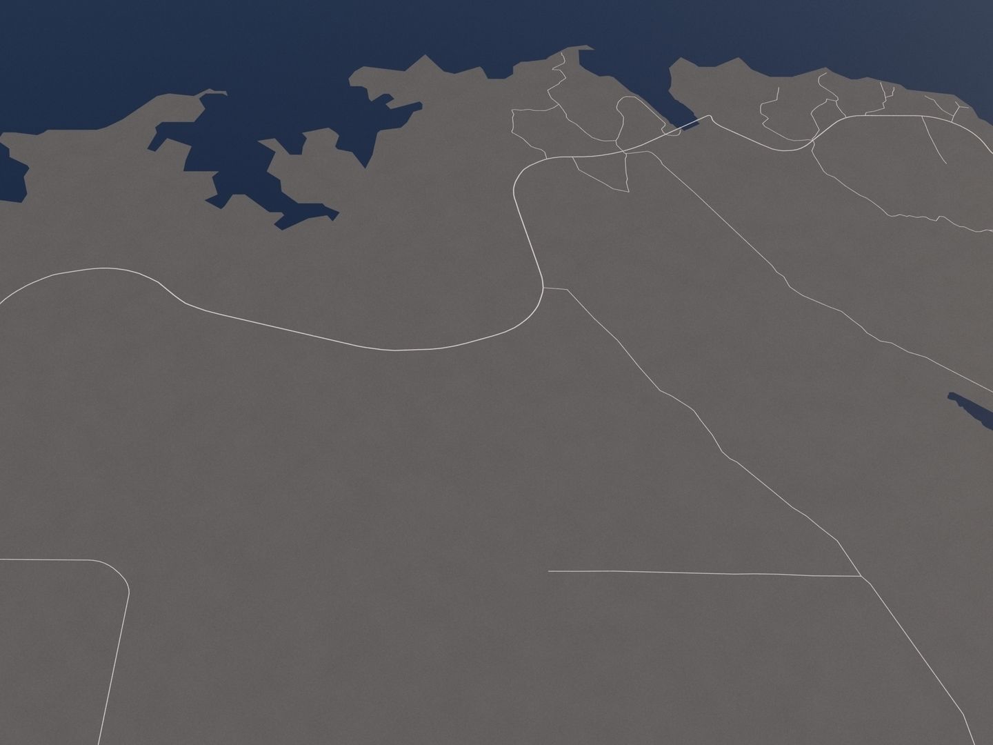 Pierre South Dakota USA 50x50km 3D model_8