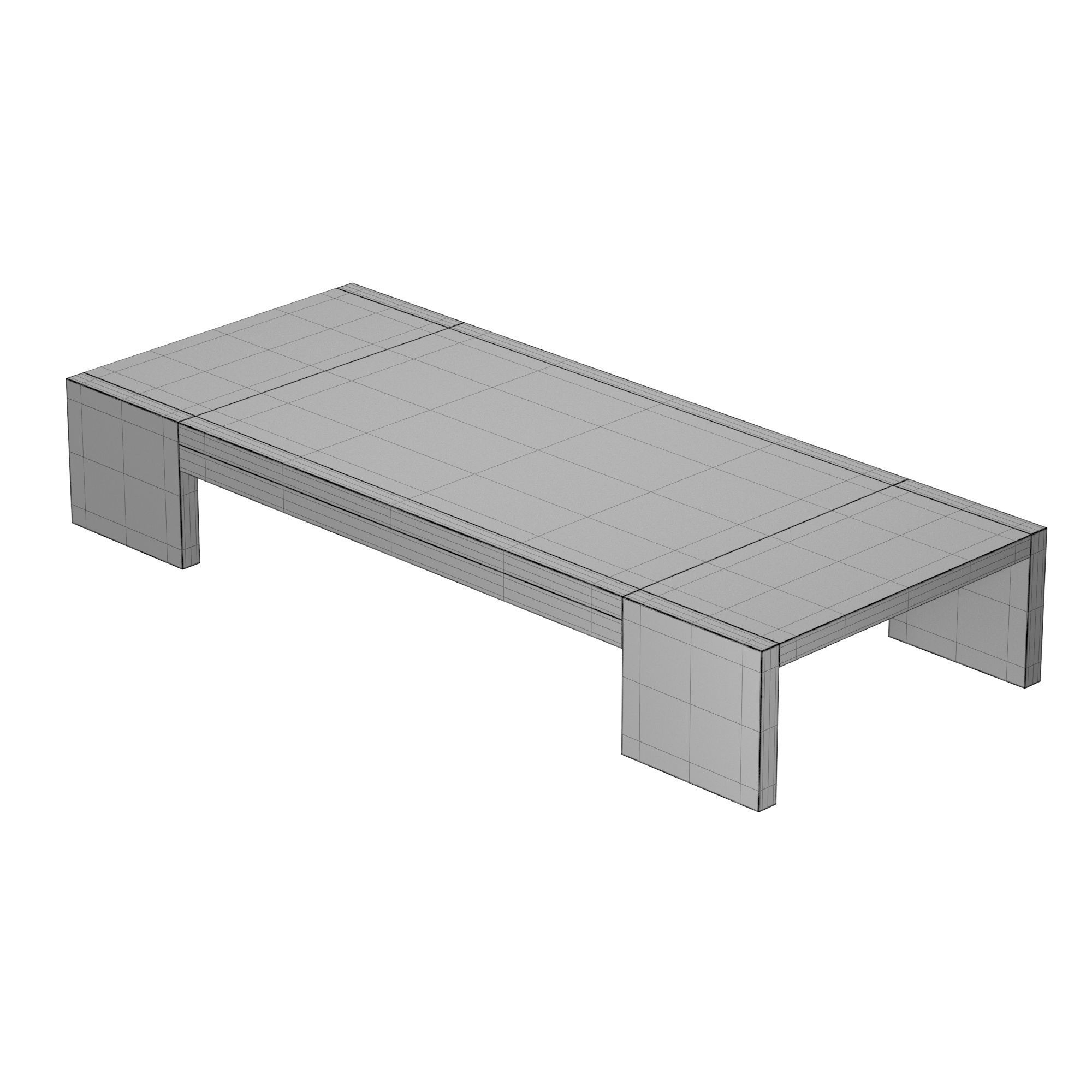 Glencoe Coffee Table 3D model_7