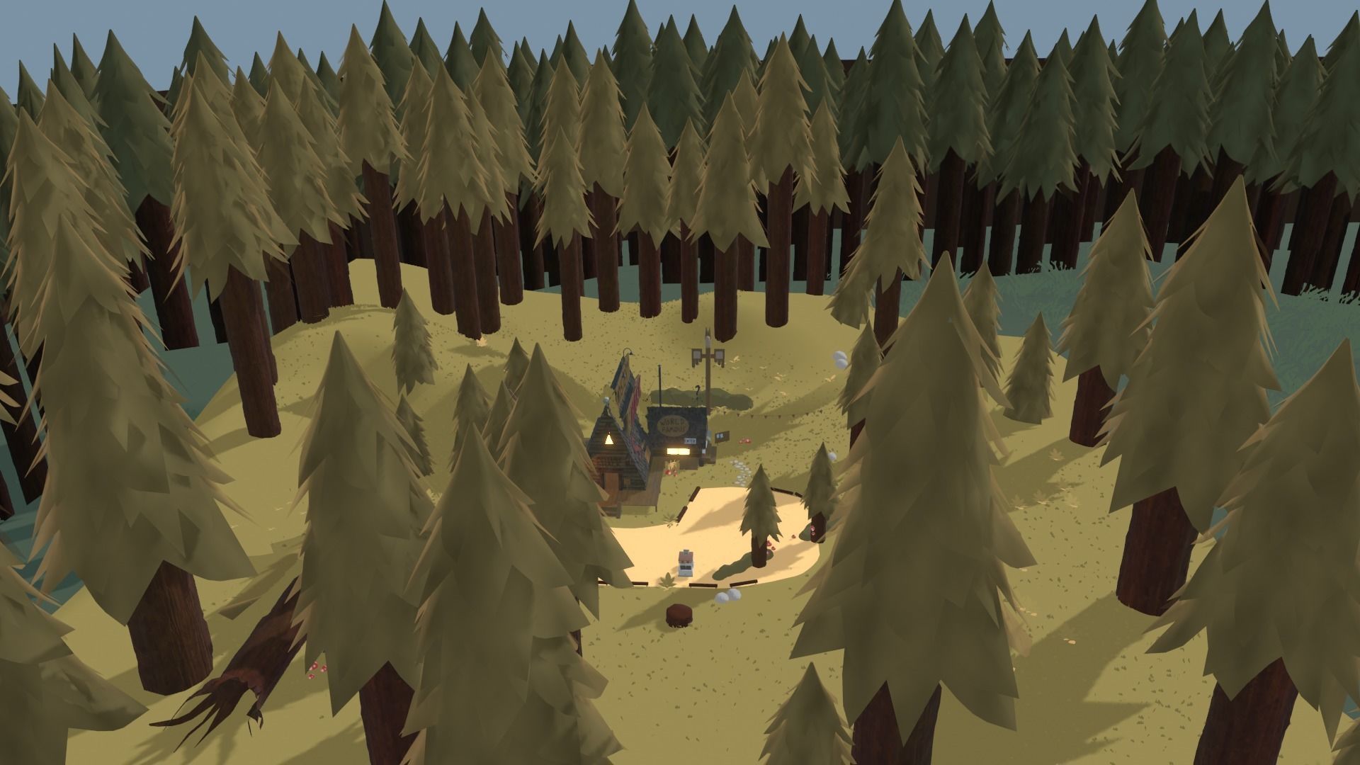 Mystery Shack Low-poly 3D model_16