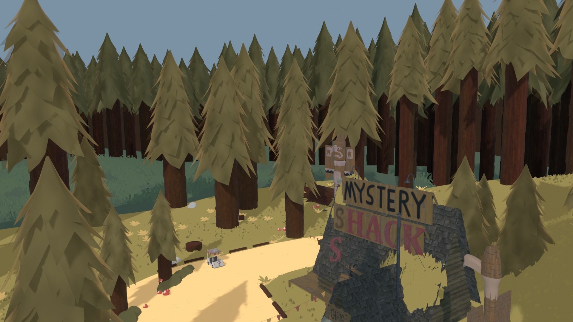 Mystery Shack Low-poly 3D model_13