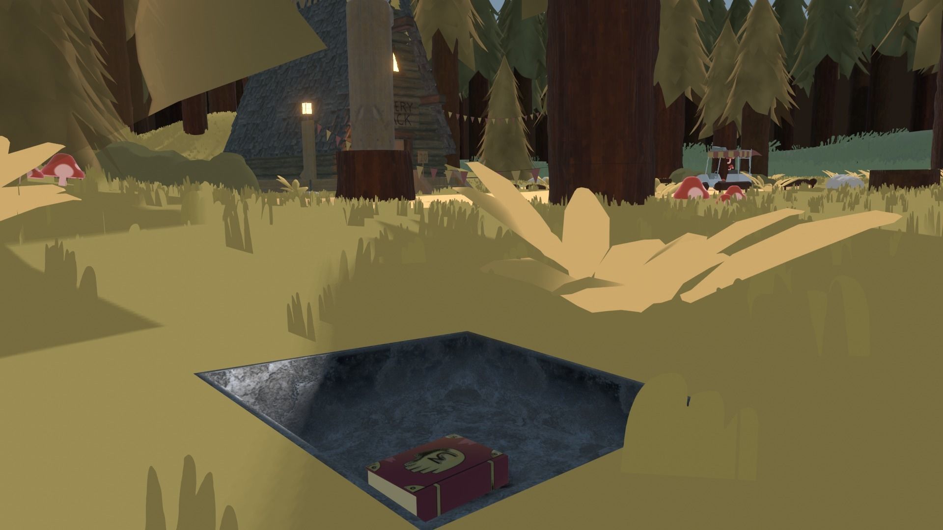 Mystery Shack Low-poly 3D model_6