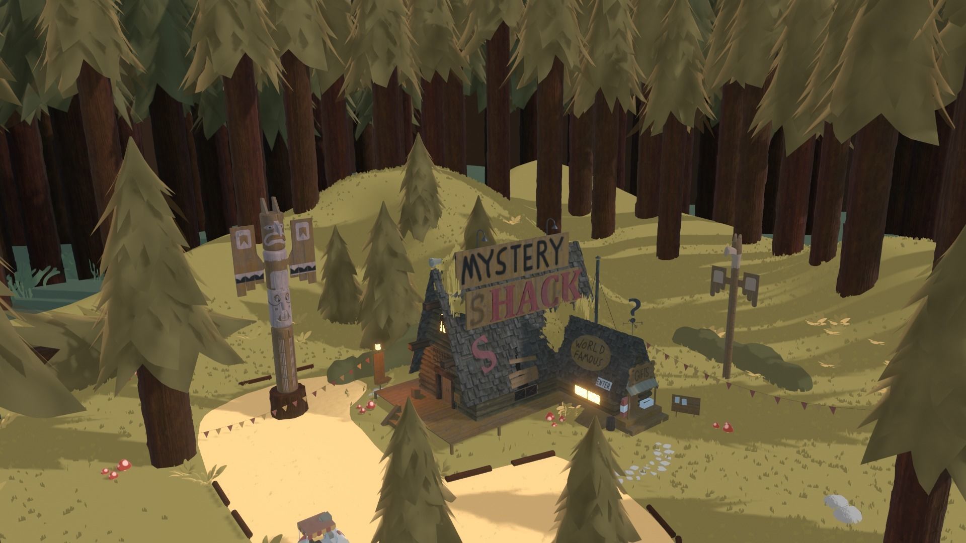 Mystery Shack Low-poly 3D model_14