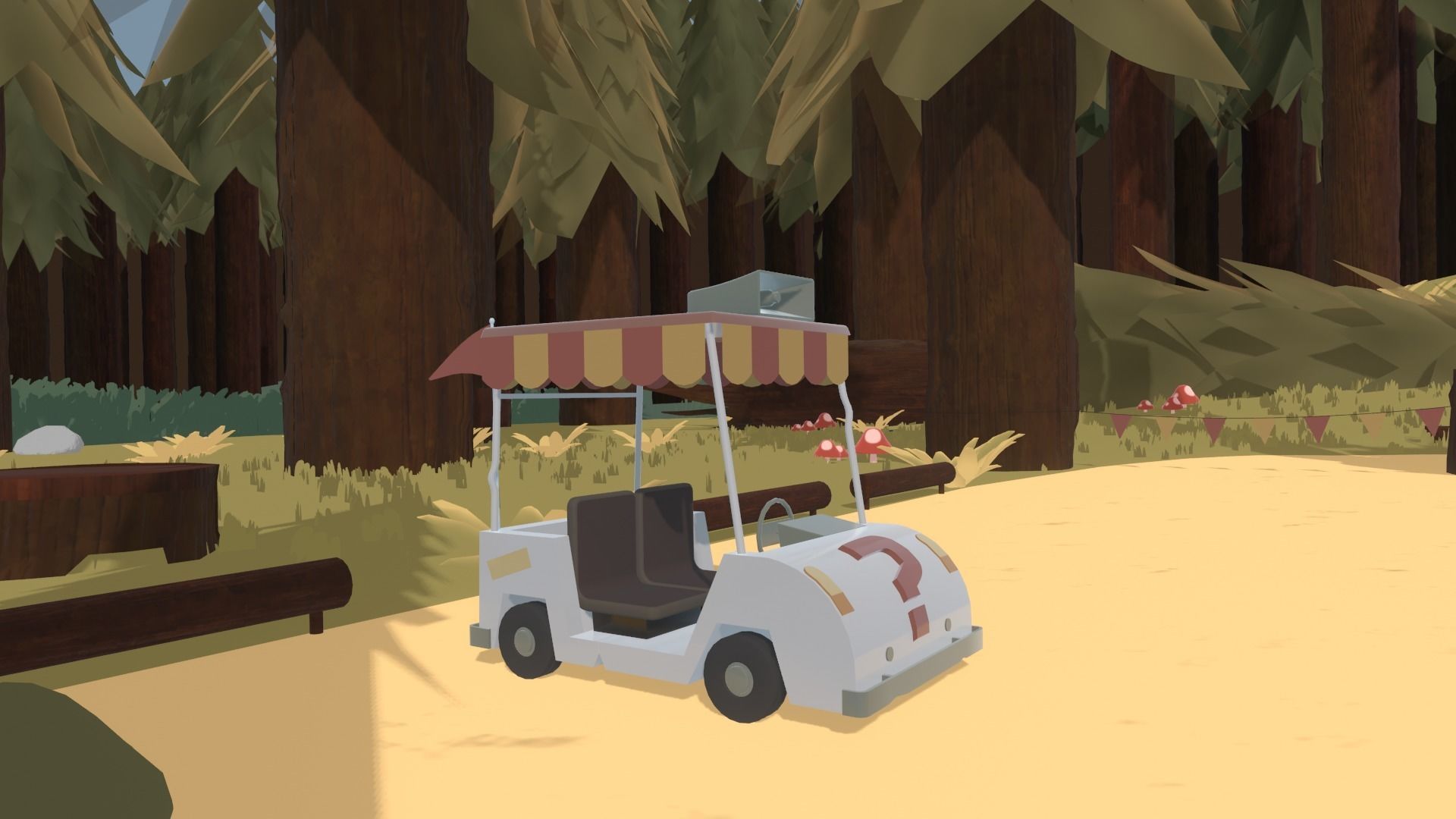 Mystery Shack Low-poly 3D model_10