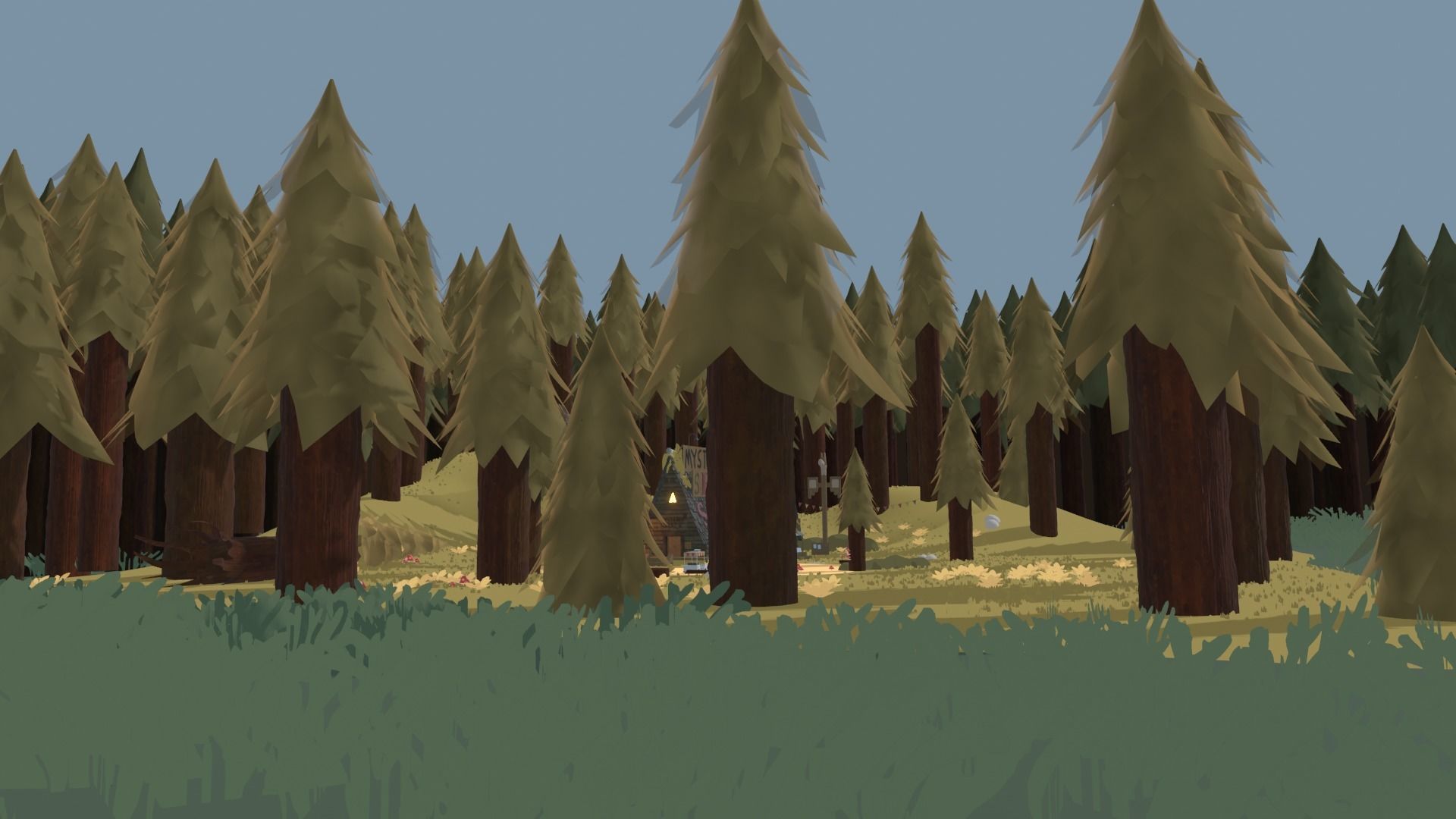 Mystery Shack Low-poly 3D model_17