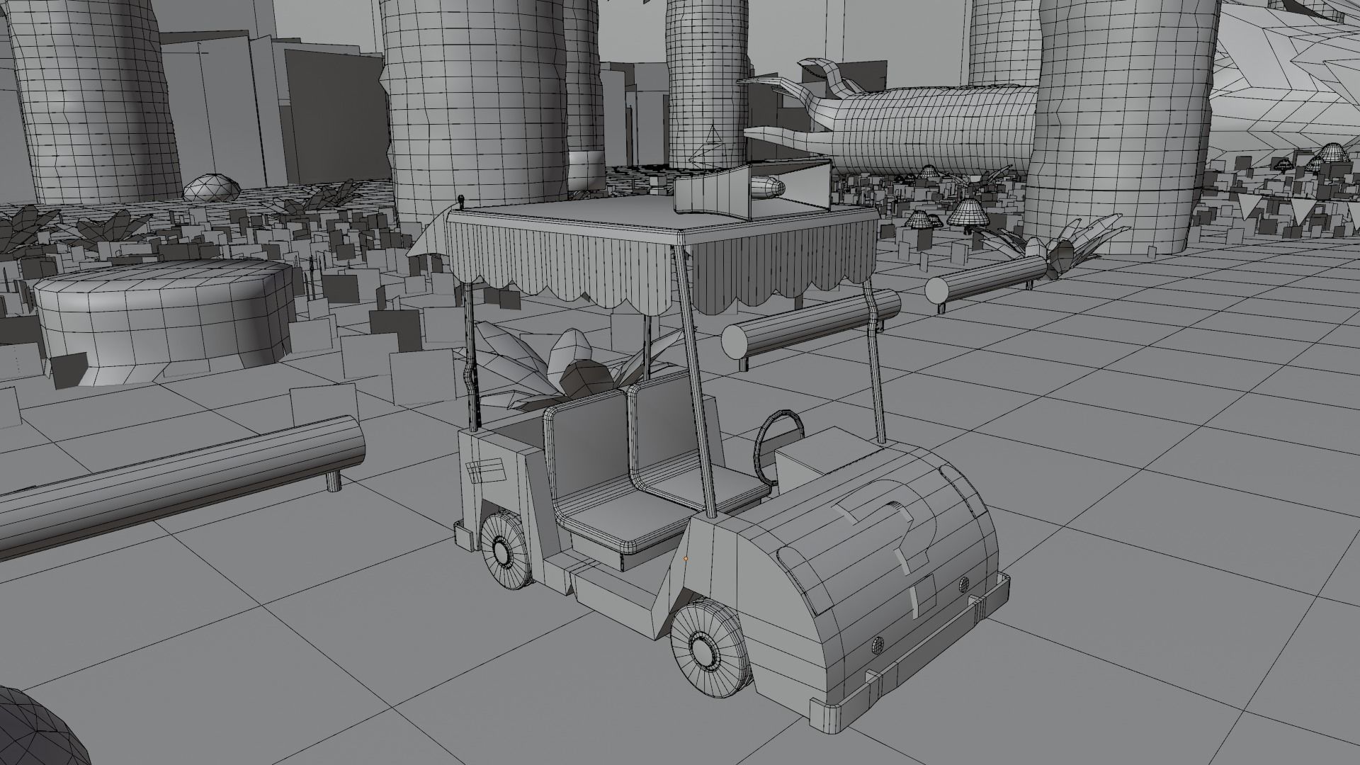 Mystery Shack Low-poly 3D model_23