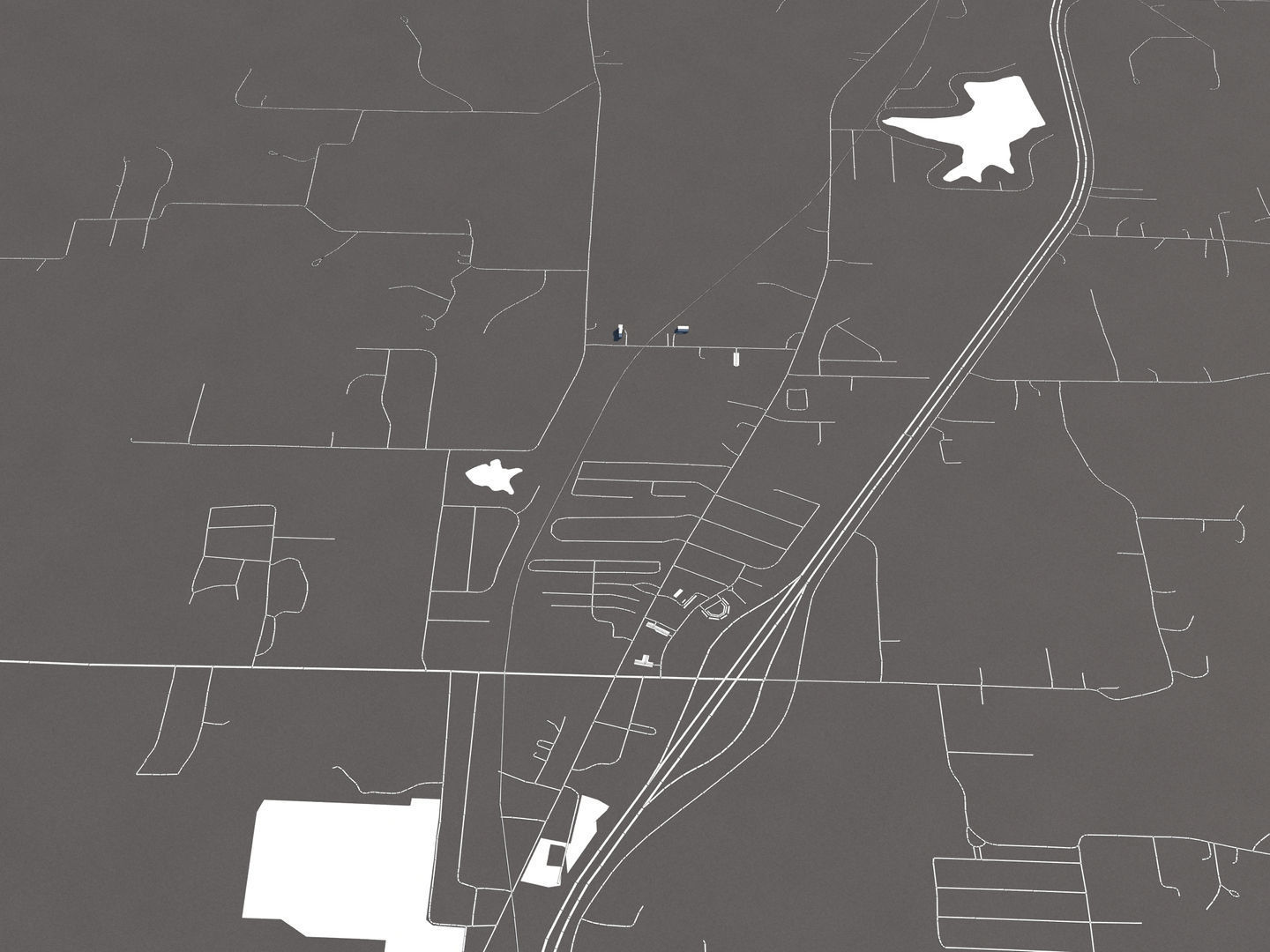 Jefferson City Missouri USA 50x50km 3D model_22