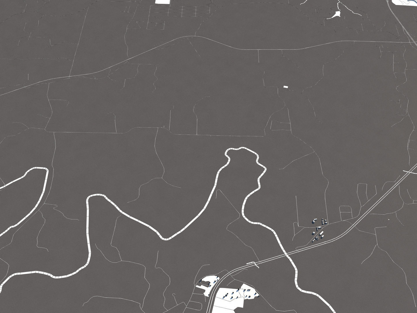 Jefferson City Missouri USA 50x50km 3D model_24