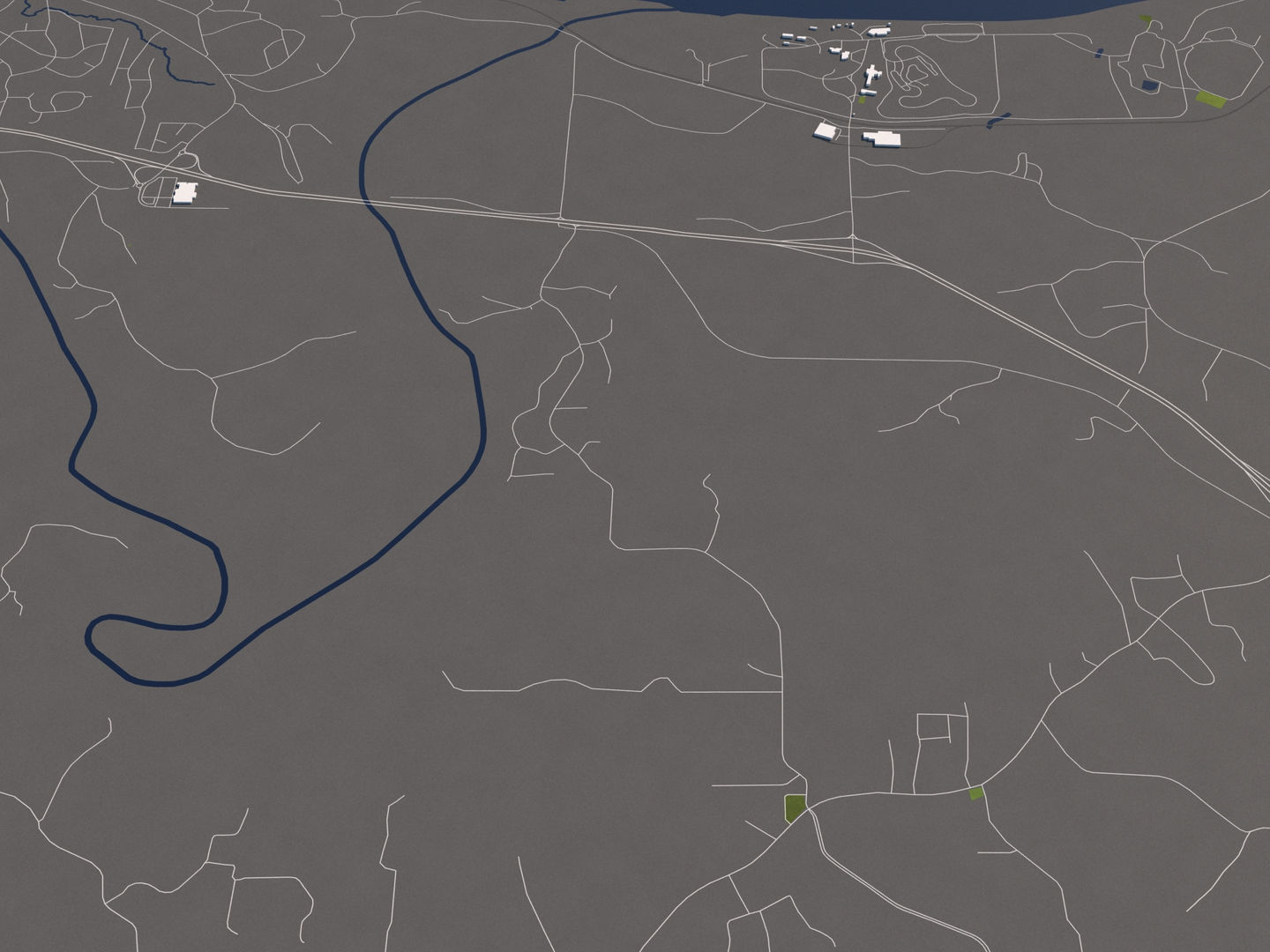Jefferson City Missouri USA 50x50km 3D model_13