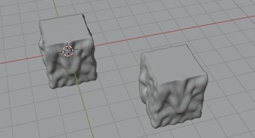 Minecraft realistic wood Blocks Free 3D model_3