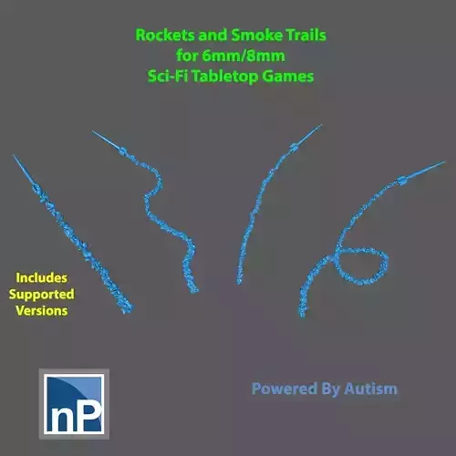 6mm-8mm Rockets and Smoke Trails